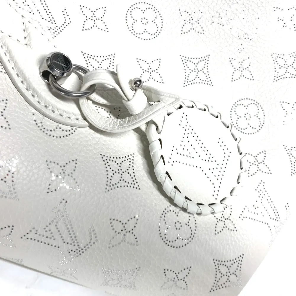 LOUIS VUITTON Shoulder Bag M11842 monogram mahina leather white Monogram Mahina Blossom PM