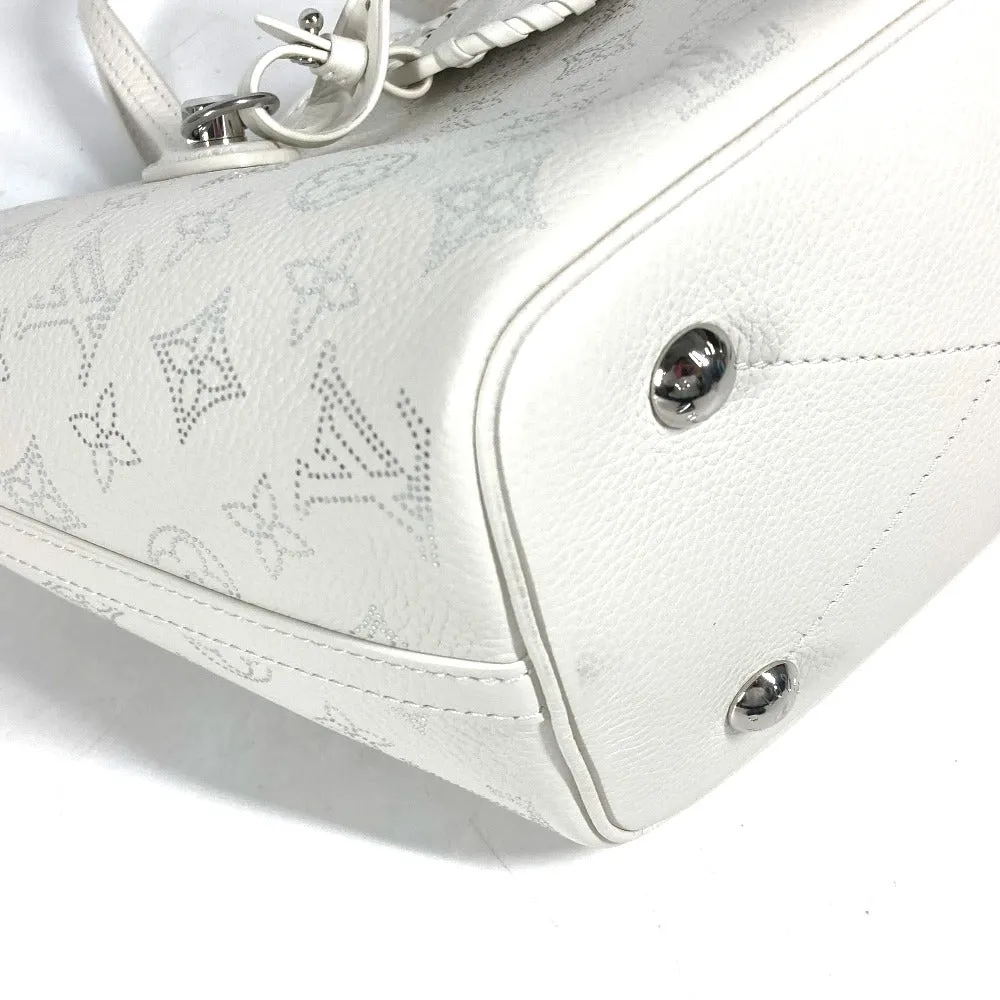 LOUIS VUITTON Shoulder Bag M11842 monogram mahina leather white Monogram Mahina Blossom PM