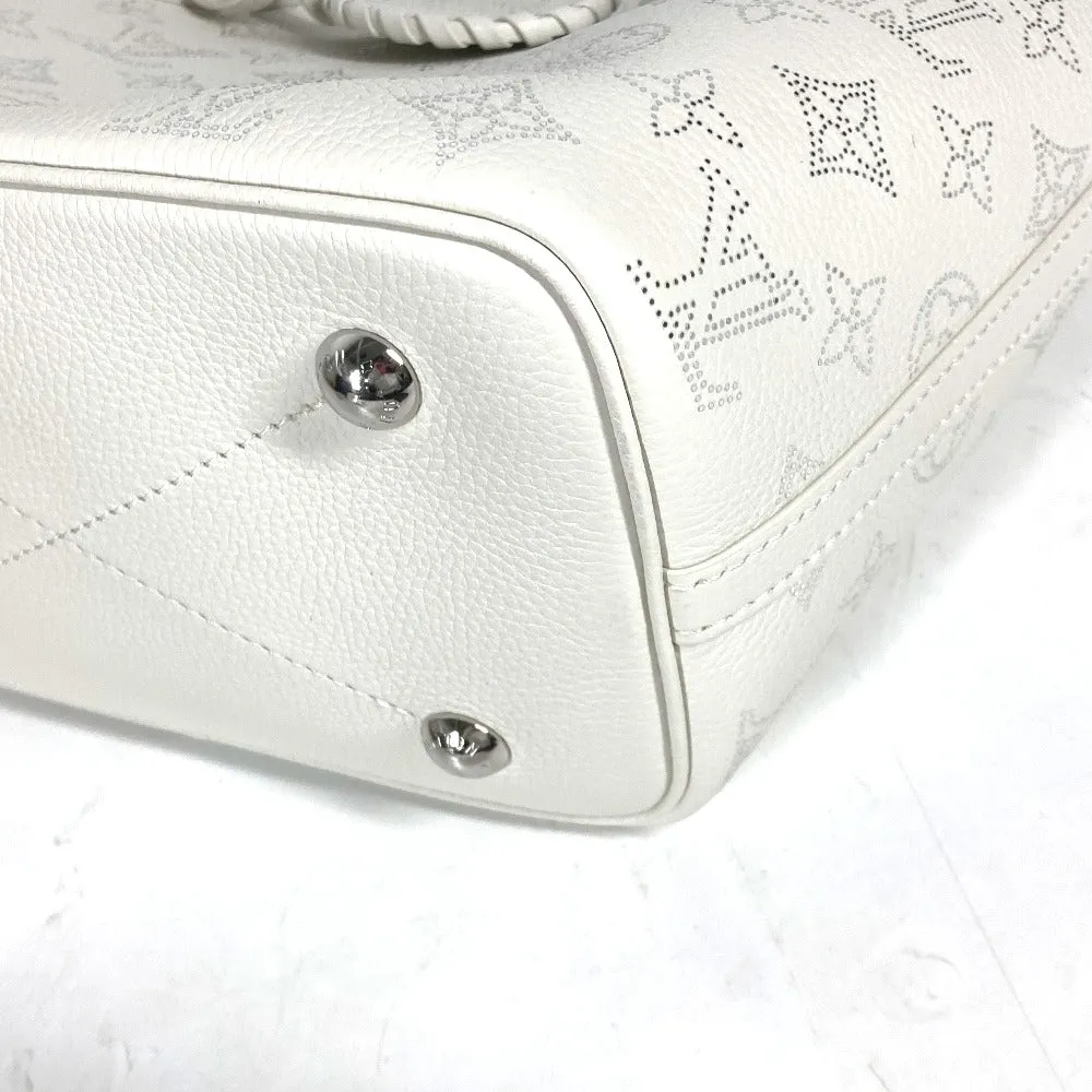 LOUIS VUITTON Shoulder Bag M11842 monogram mahina leather white Monogram Mahina Blossom PM