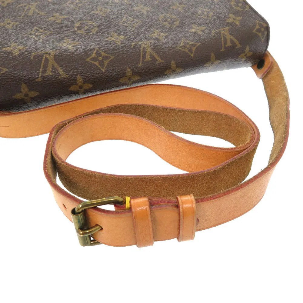 LOUIS VUITTON Shoulder Bag M51252 Monogram canvas Brown Monogram Cartouchiere 26