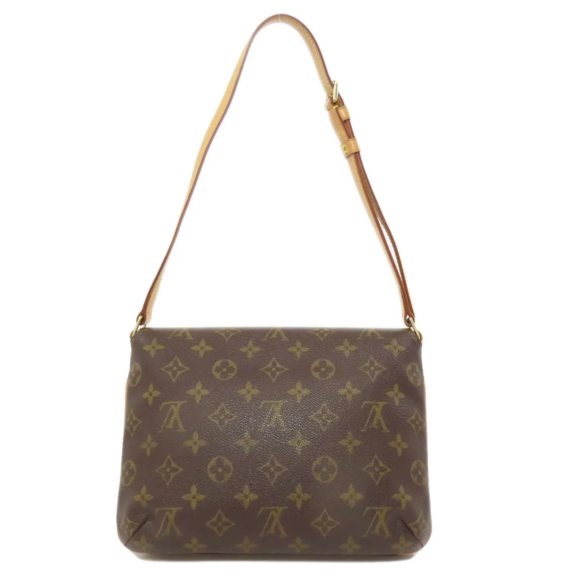 LOUIS VUITTON Shoulder Bag M51257 Monogram canvas Brown Musette Tango S