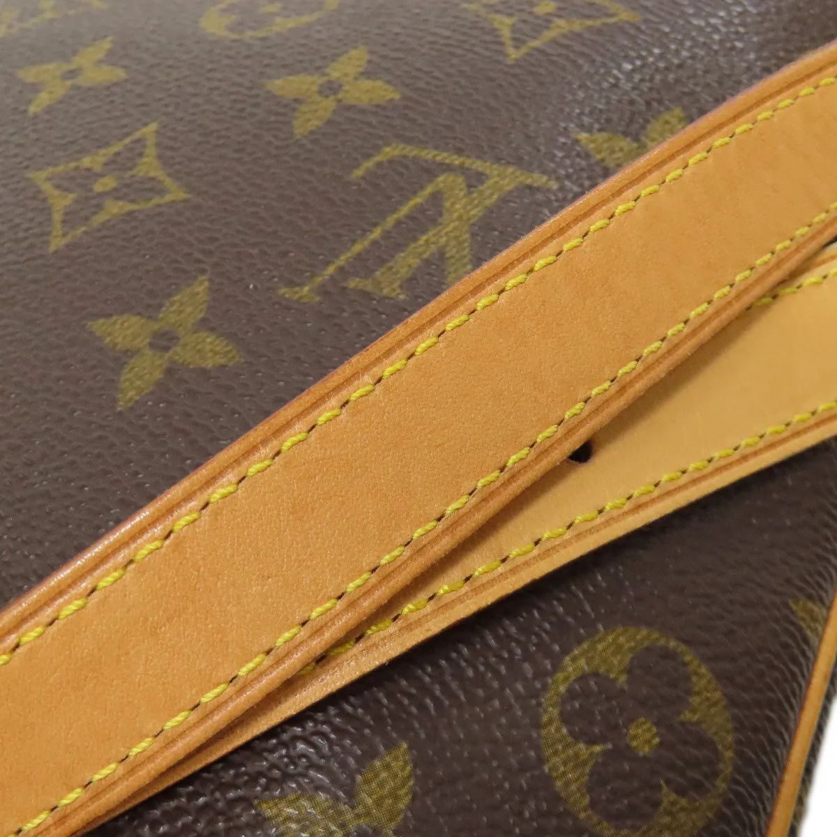 LOUIS VUITTON Shoulder Bag M51257 Monogram canvas Brown Musette Tango S
