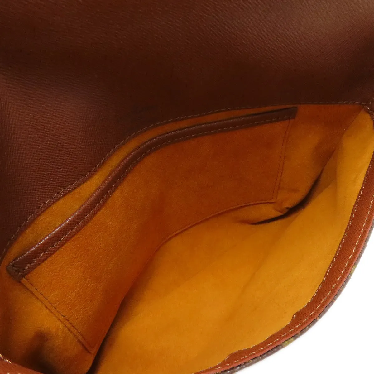 LOUIS VUITTON Shoulder Bag M51257 Monogram canvas Brown Musette Tango S