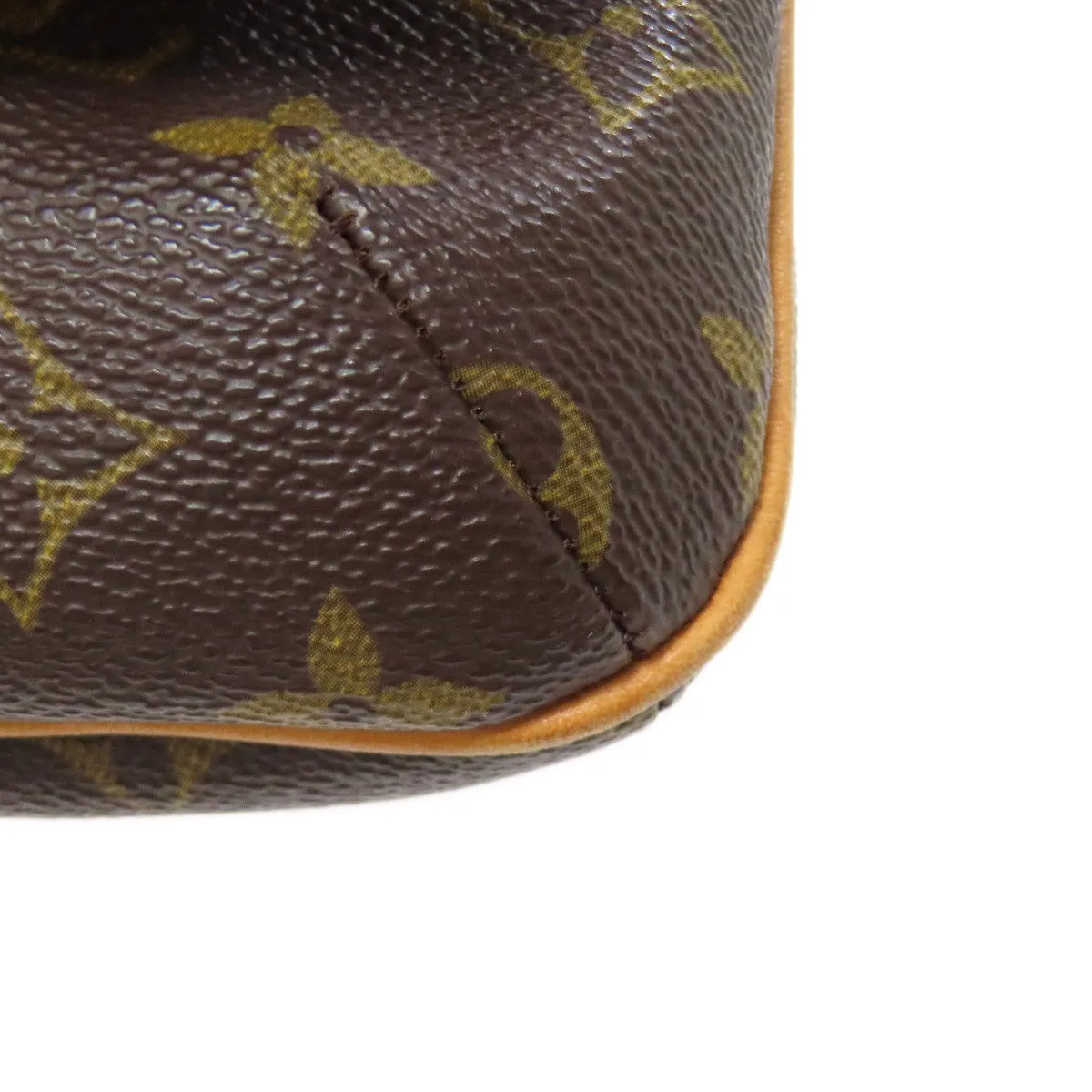 LOUIS VUITTON Shoulder Bag M51257 Monogram canvas Brown Musette Tango S