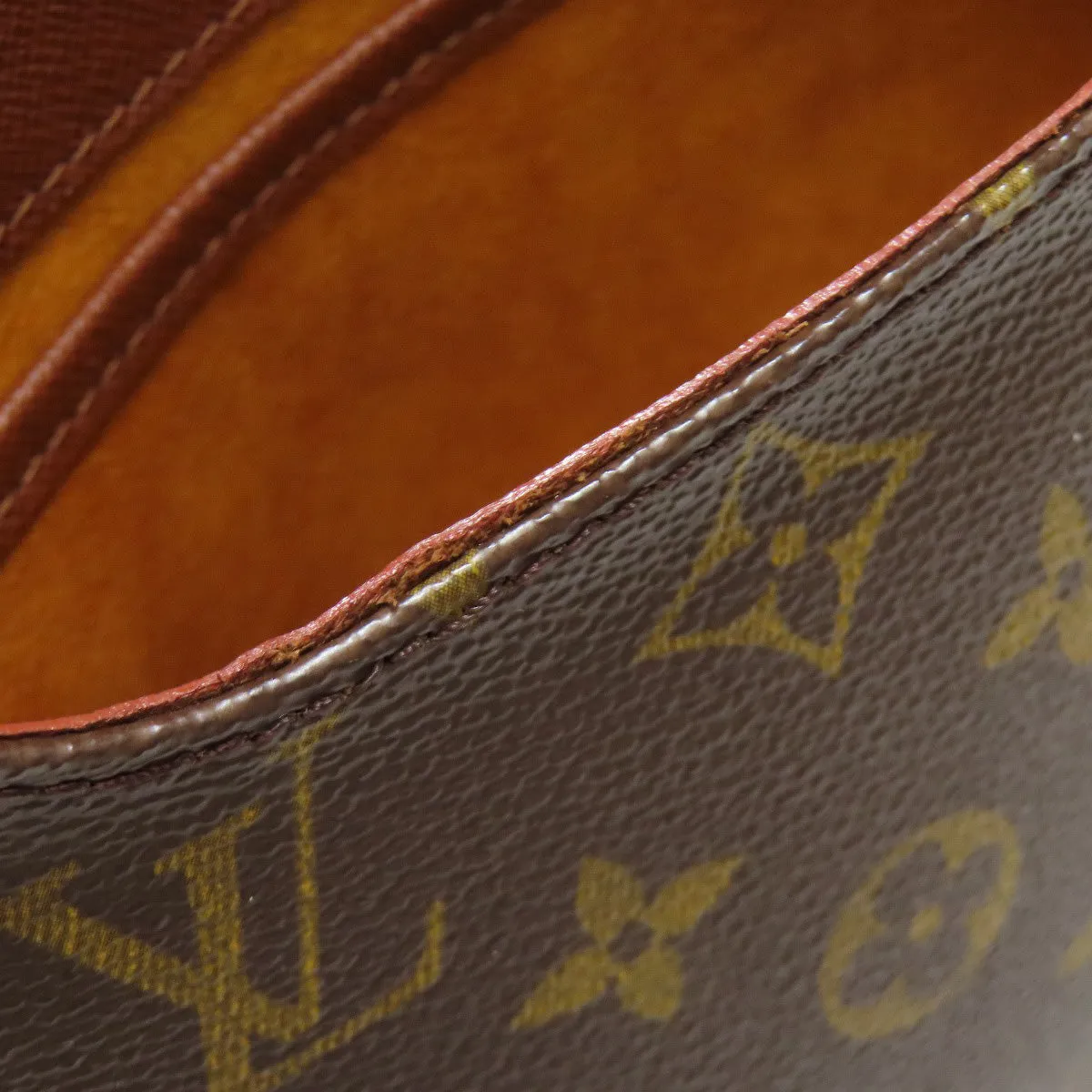 LOUIS VUITTON Shoulder Bag M51257 Monogram canvas Brown Musette Tango S