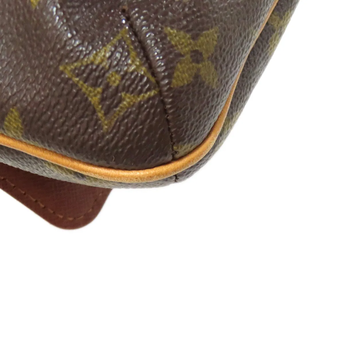 LOUIS VUITTON Shoulder Bag M51257 Monogram canvas Brown Musette Tango S