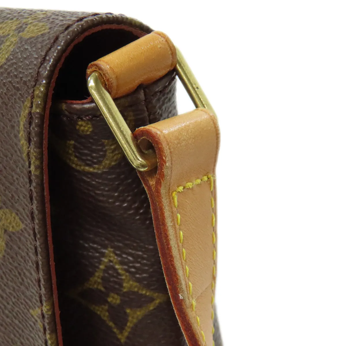 LOUIS VUITTON Shoulder Bag M51257 Monogram canvas Brown Musette Tango S