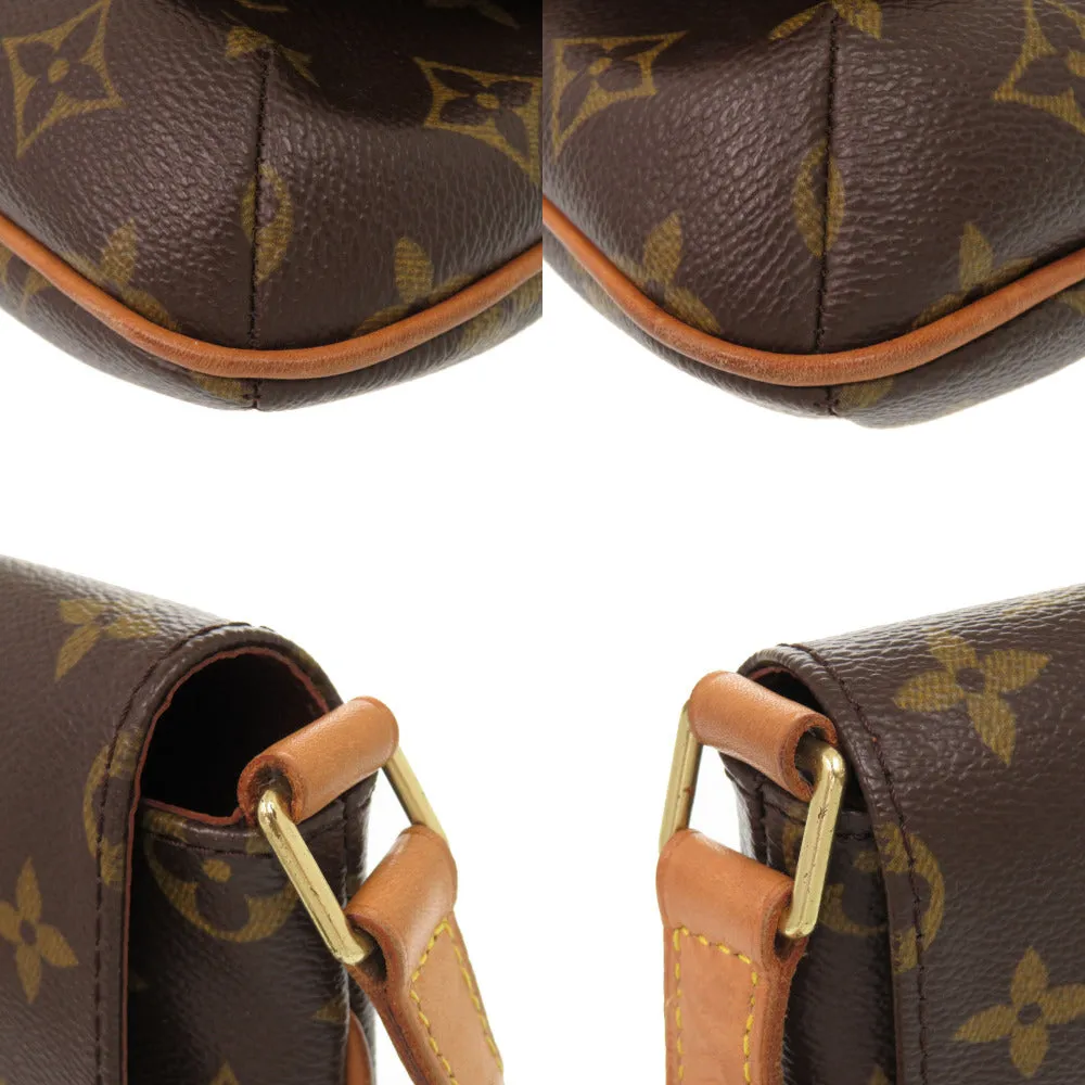LOUIS VUITTON Shoulder Bag M51388 Monogram canvas Brown Monogram Musette Tango Long Strap