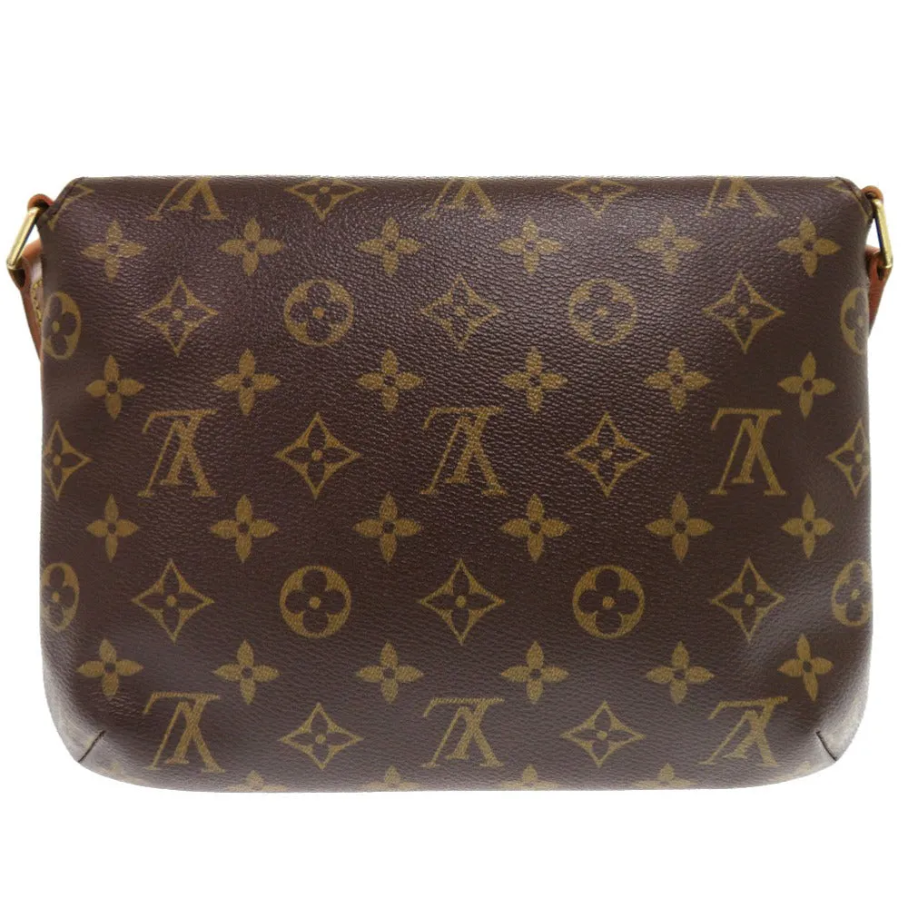 LOUIS VUITTON Shoulder Bag M51388 Monogram canvas Brown Monogram Musette Tango Long Strap