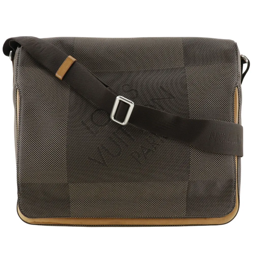 LOUIS VUITTON Shoulder Bag M93030 Damier Jean Canvas Brown Messager