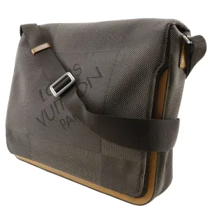 LOUIS VUITTON Shoulder Bag M93030 Damier Jean Canvas Brown Messager