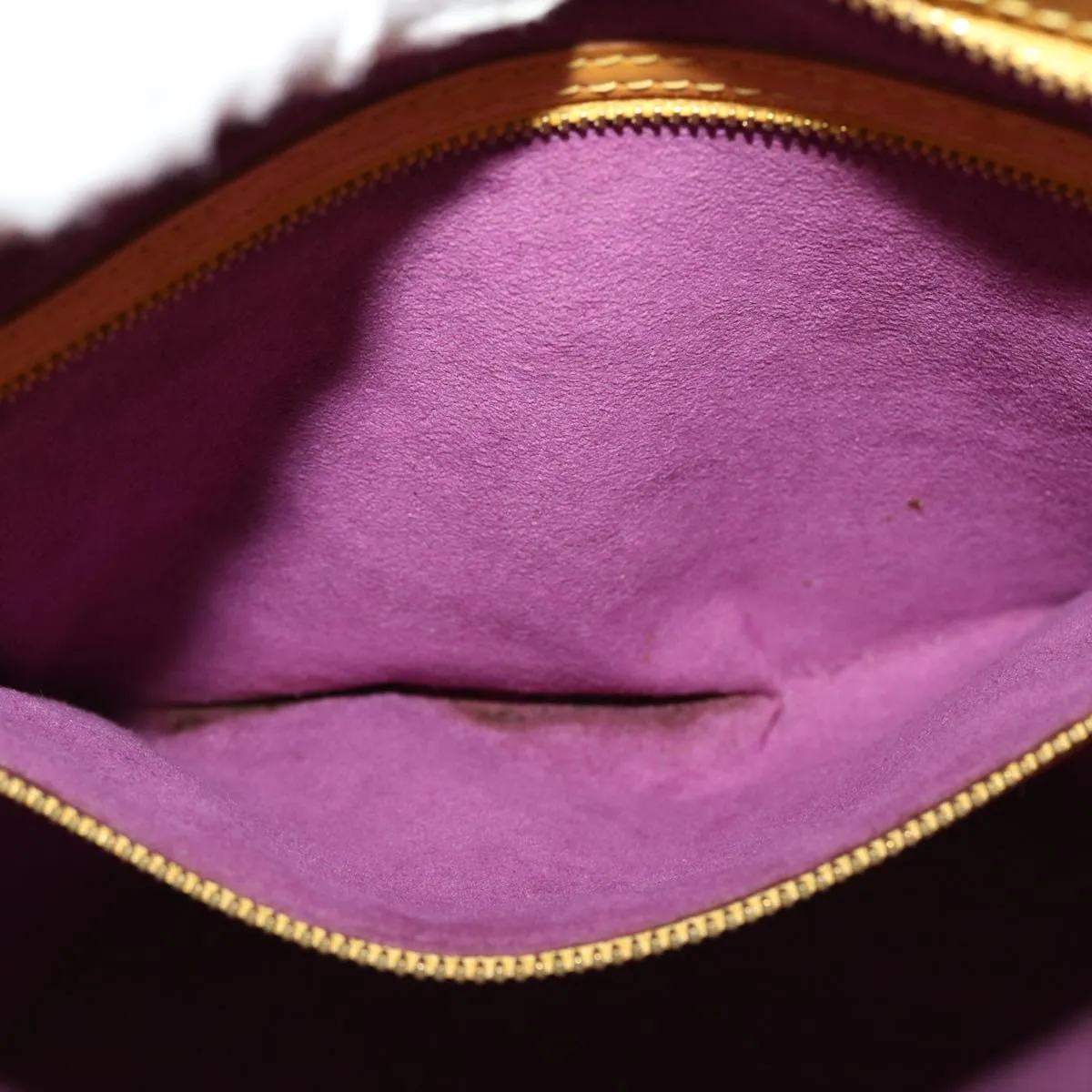 Louis Vuitton Yellow Leather Saint Jacques shoulder bag