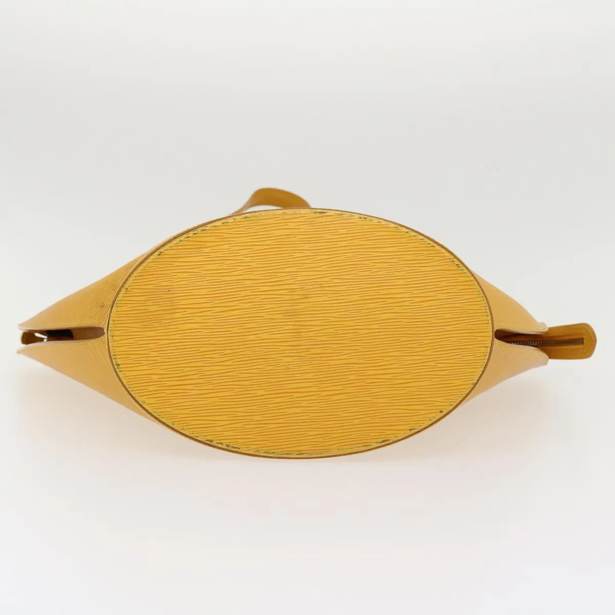 Louis Vuitton Yellow Leather Saint Jacques shoulder bag