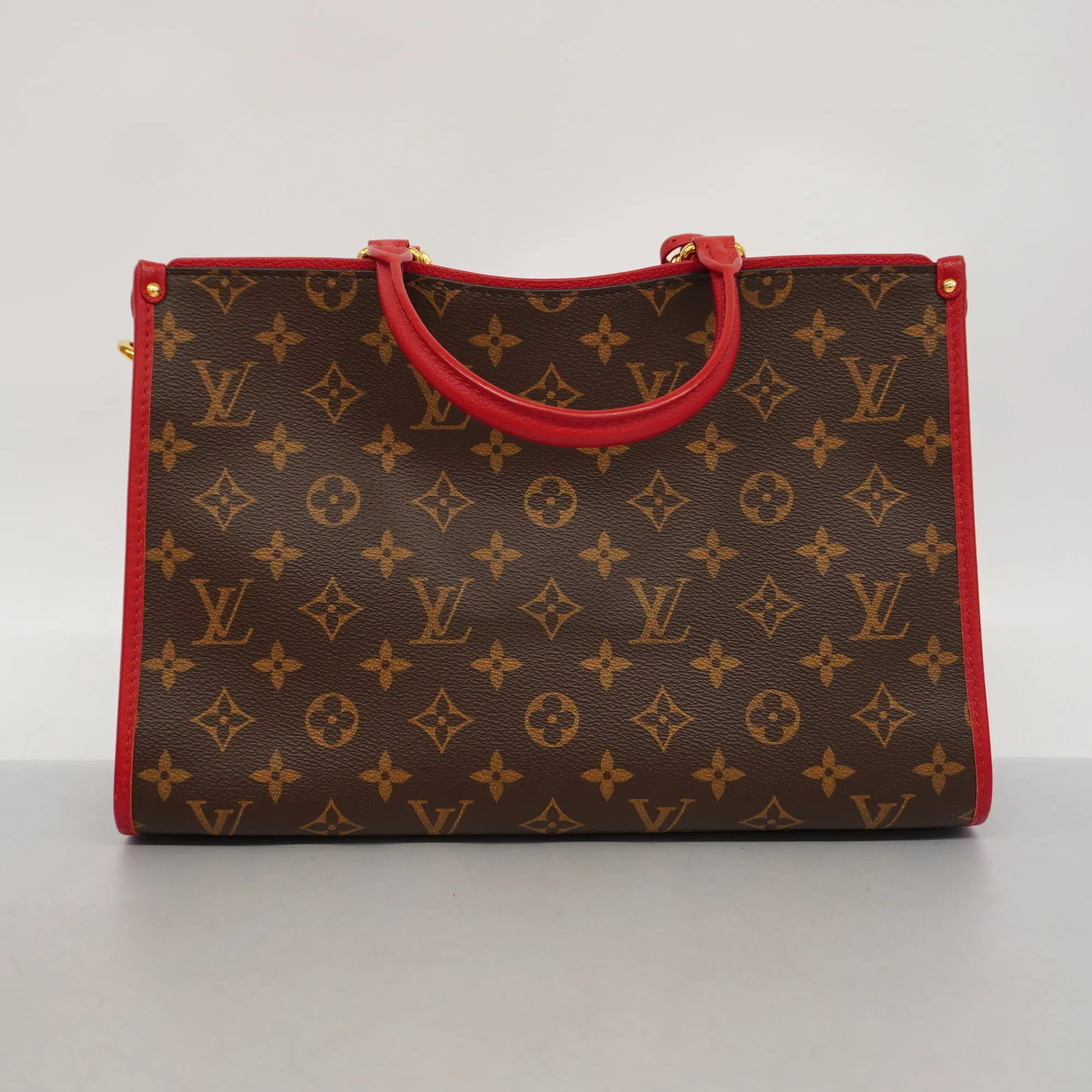 Louis VuittonAuth  Monogram 2WAY Bag Popin Cool M43433 Handbag,ShoulderBag Rouge