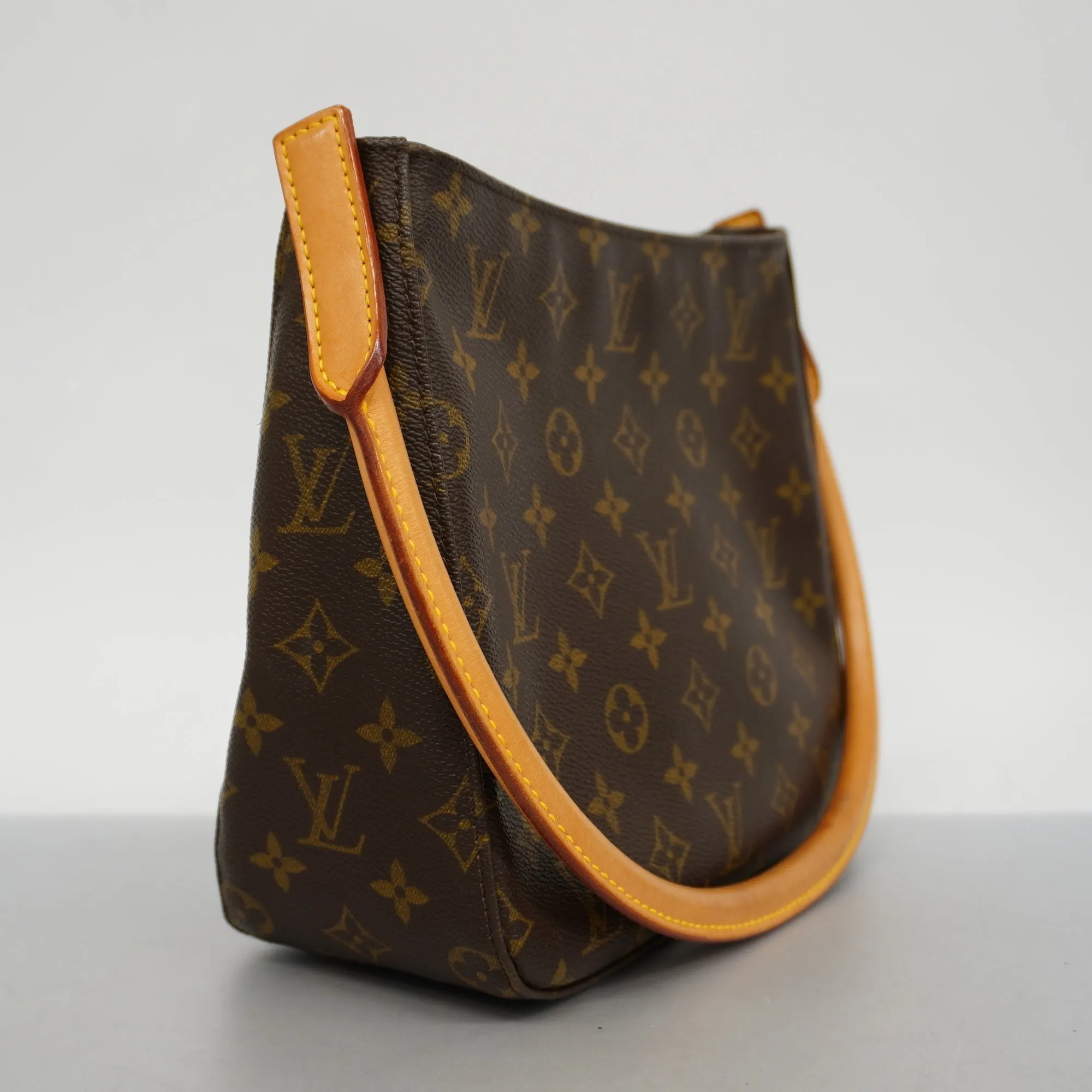 Louis VuittonAuth  Monogram Looping MM M51146 Women's Shoulder Bag