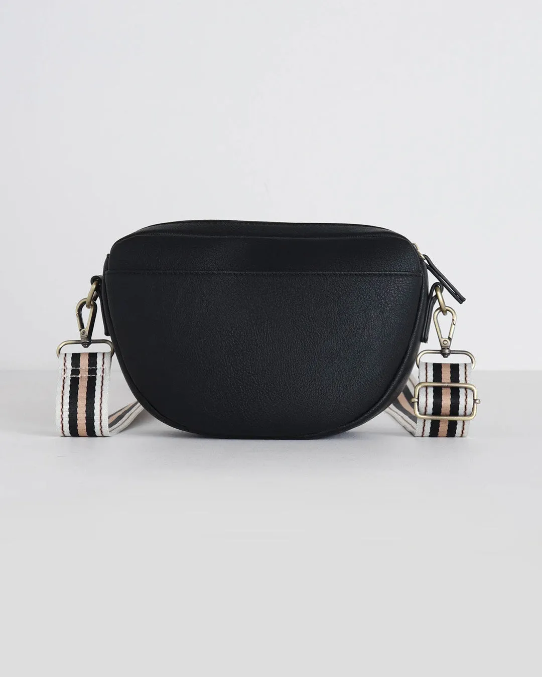 Luna Half Moon Bag - Black