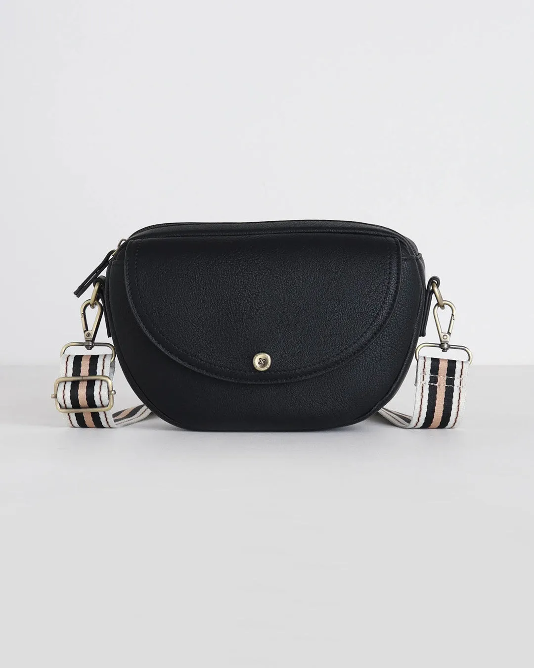 Luna Half Moon Bag - Black
