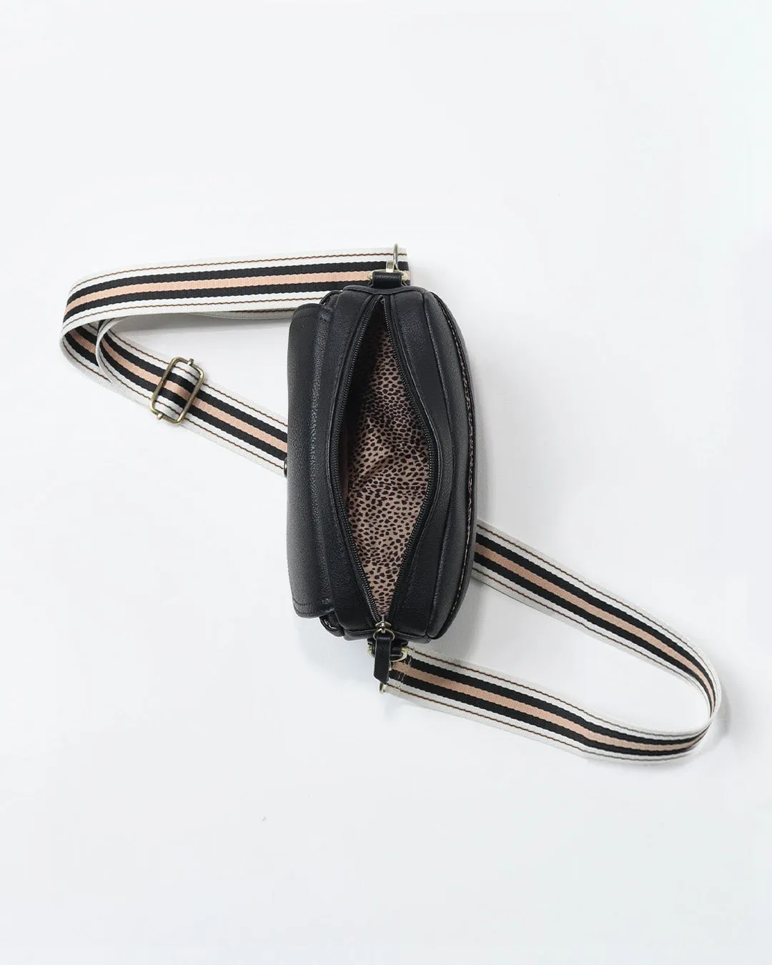 Luna Half Moon Bag - Black