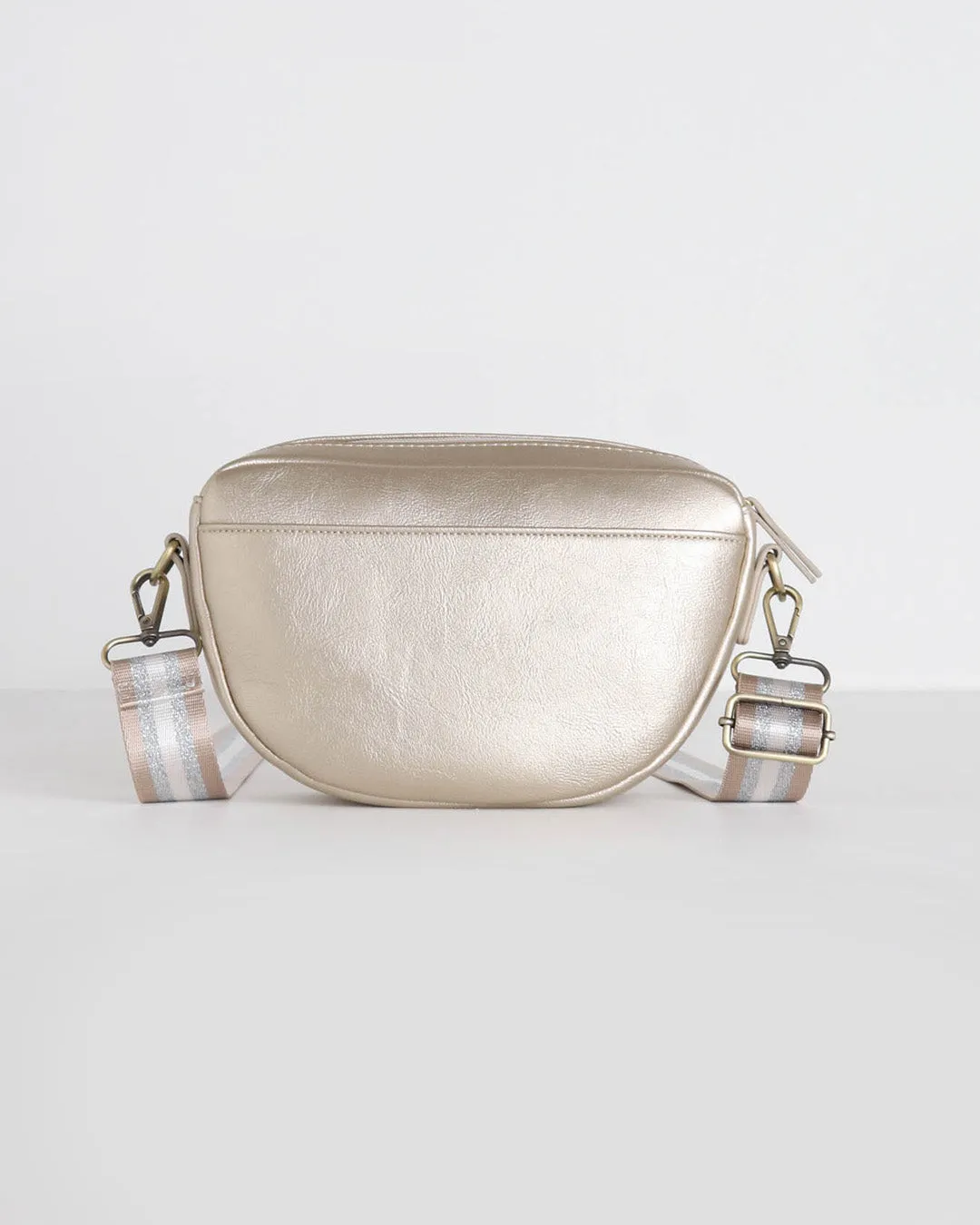 Luna Half Moon Bag - Gold