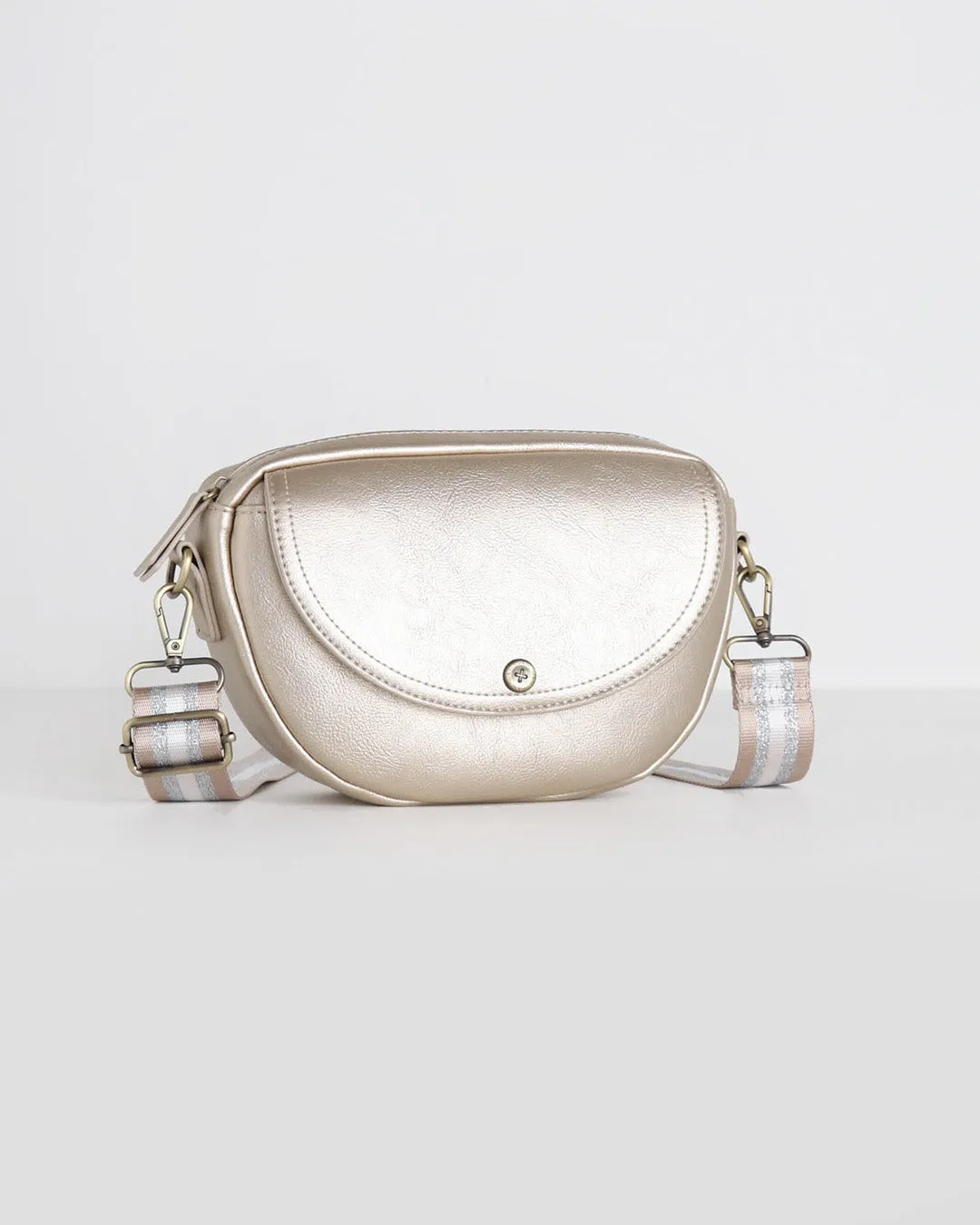 Luna Half Moon Bag - Gold