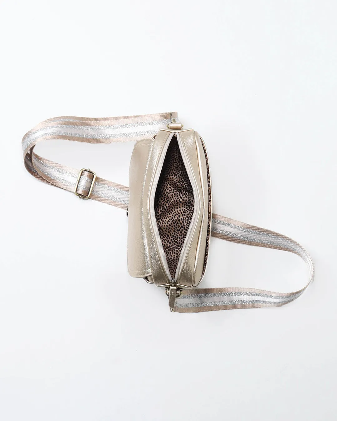 Luna Half Moon Bag - Gold