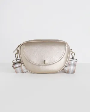 Luna Half Moon Bag - Gold