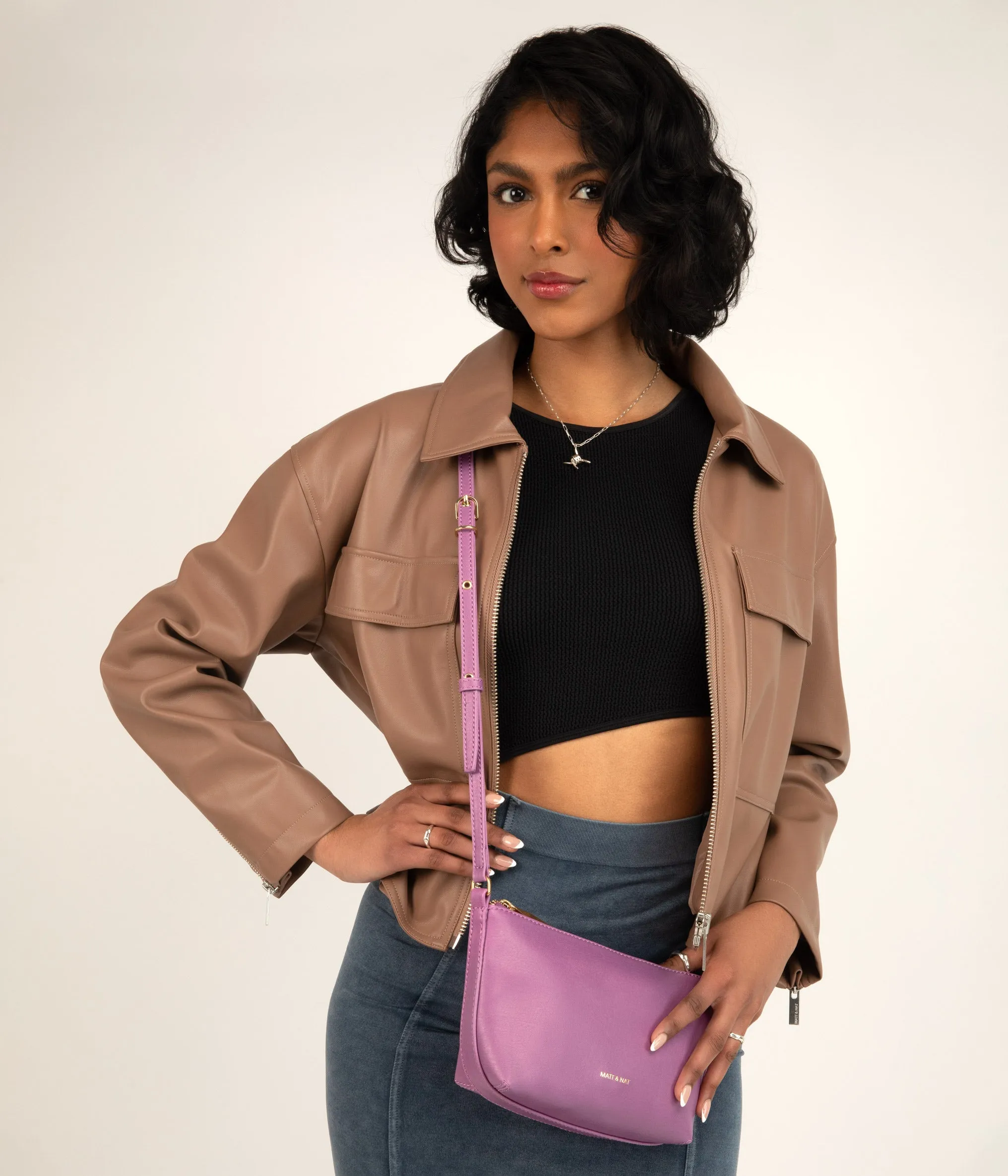 MACY Vegan Crossbody Bag - Vintage
