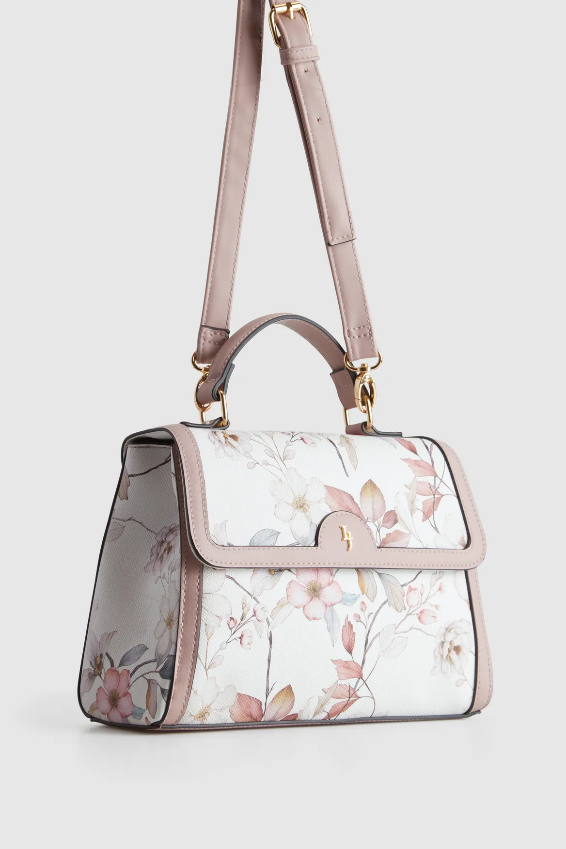 Magnolia Top Handle Bag