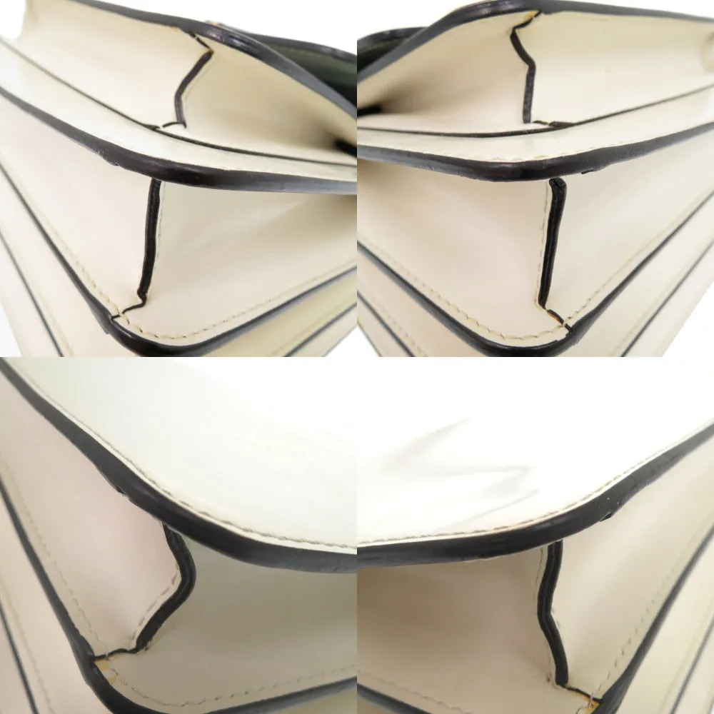MARNI Shoulder Bag leather white