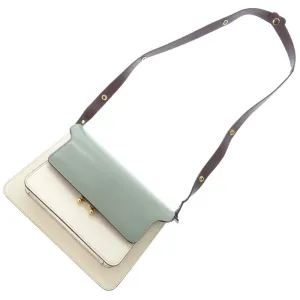 MARNI Shoulder Bag leather white