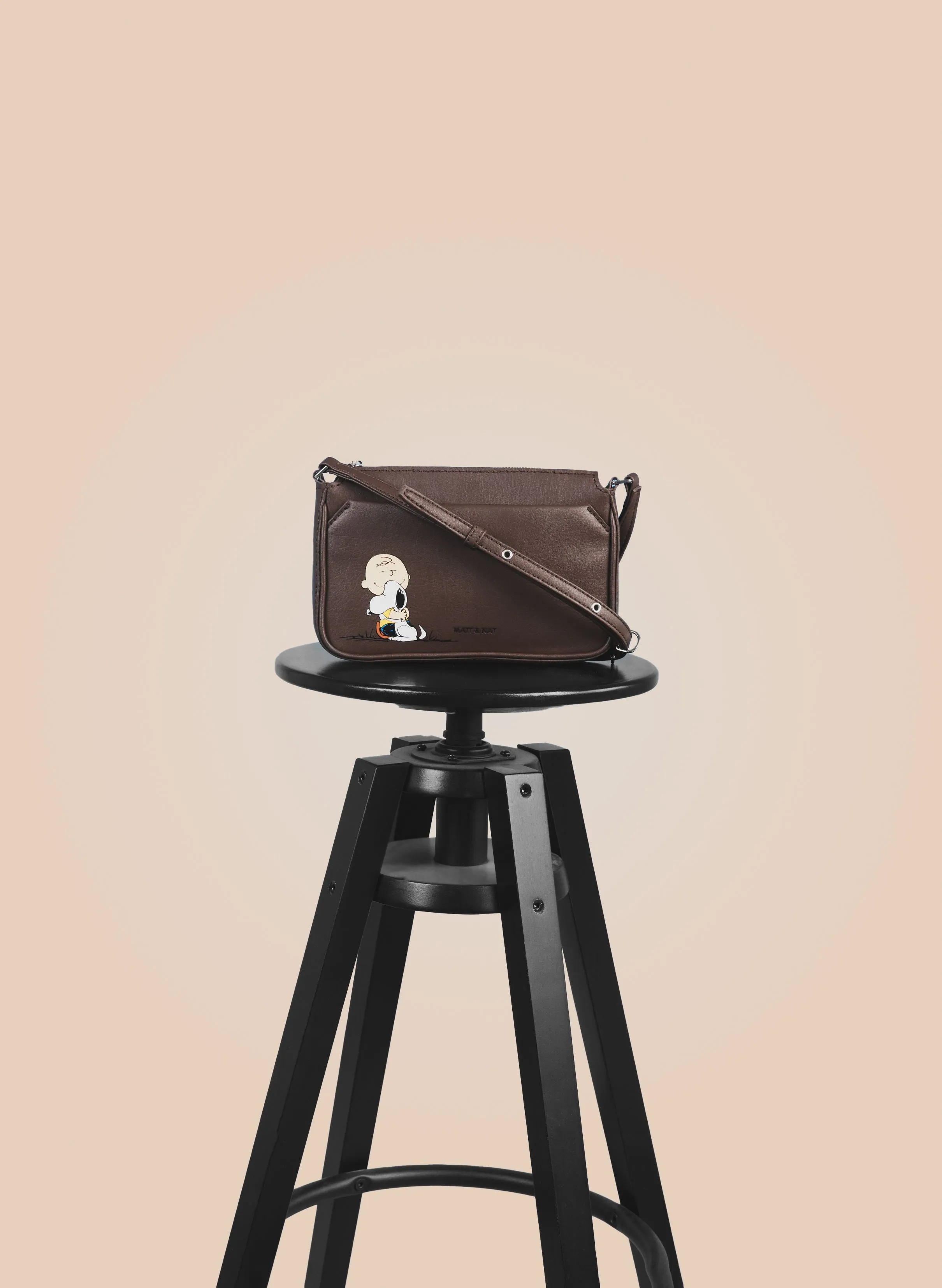 MATT & NAT x PEANUTS IVYP Vegan Crossbody Bag - Charlie Brown & Snoopy Edition