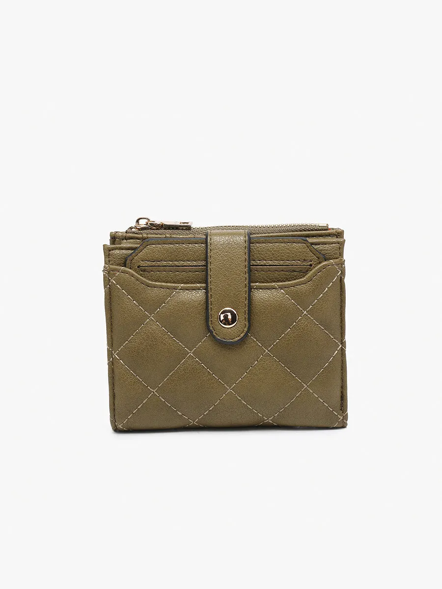 Melody Vegan Quilted Wallet