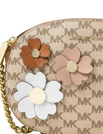 Michael Michael Kors Flora Applique Ginny Medium Messenger
