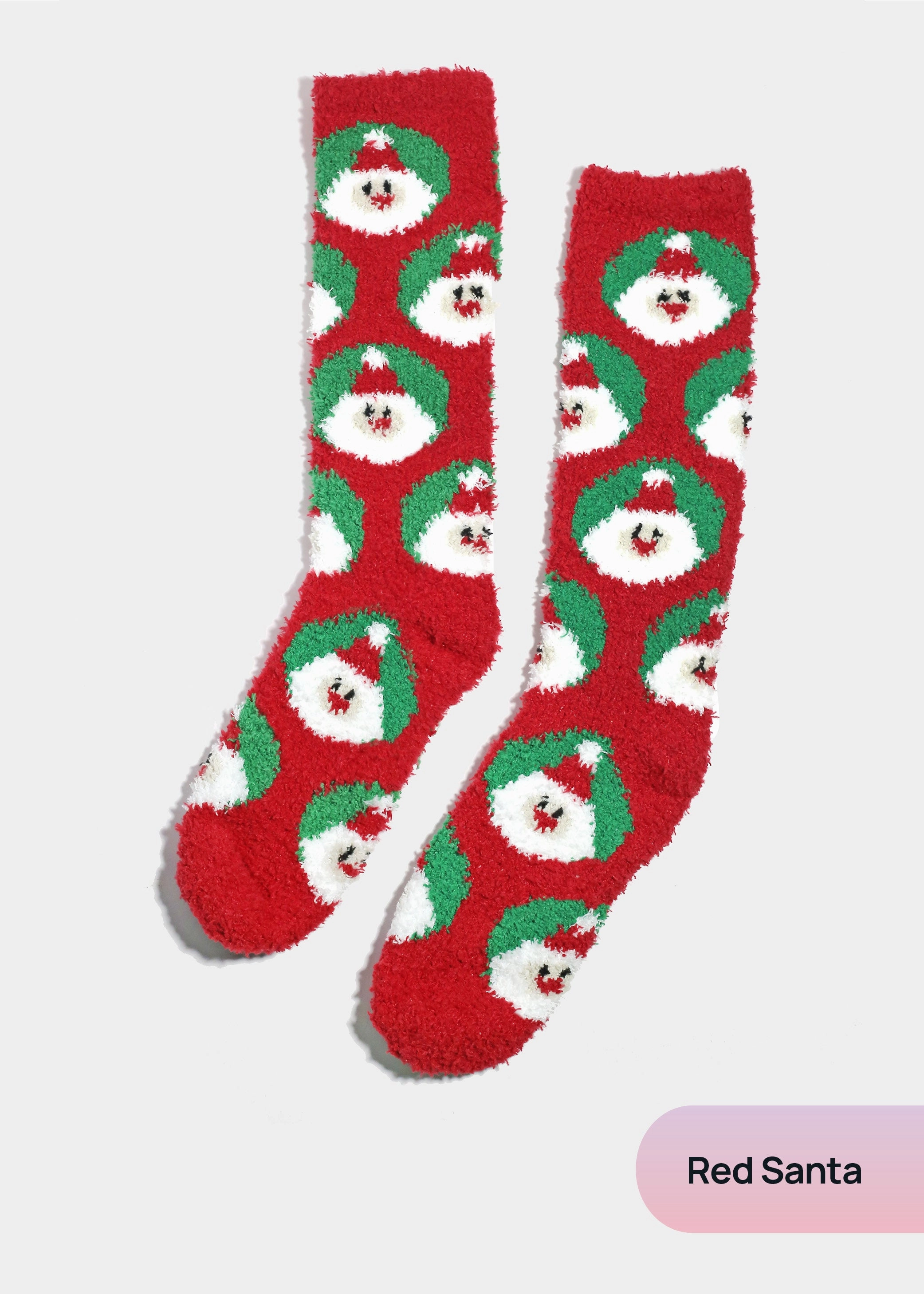 Miss A Christmas Fuzzy Socks