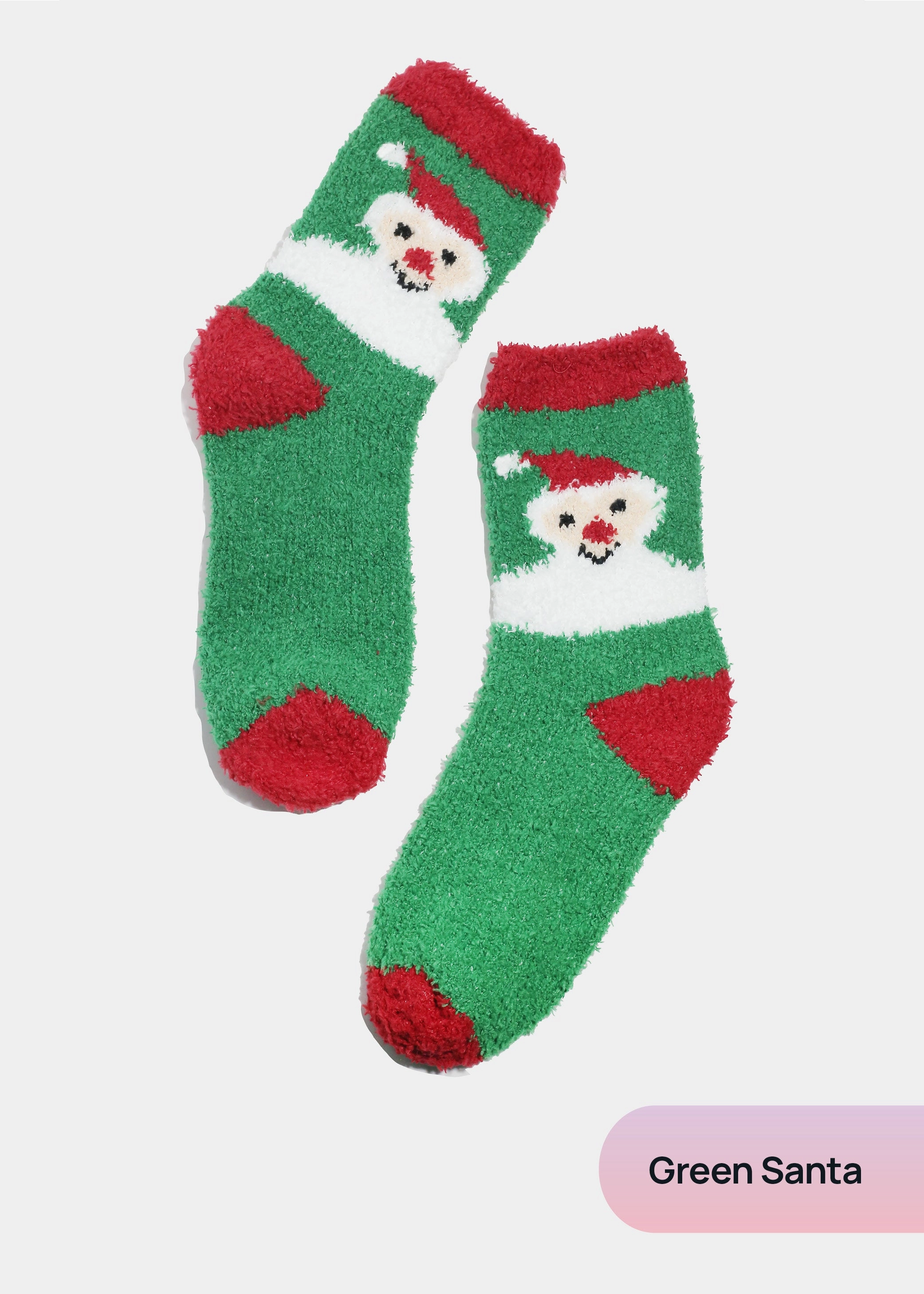 Miss A Christmas Fuzzy Socks