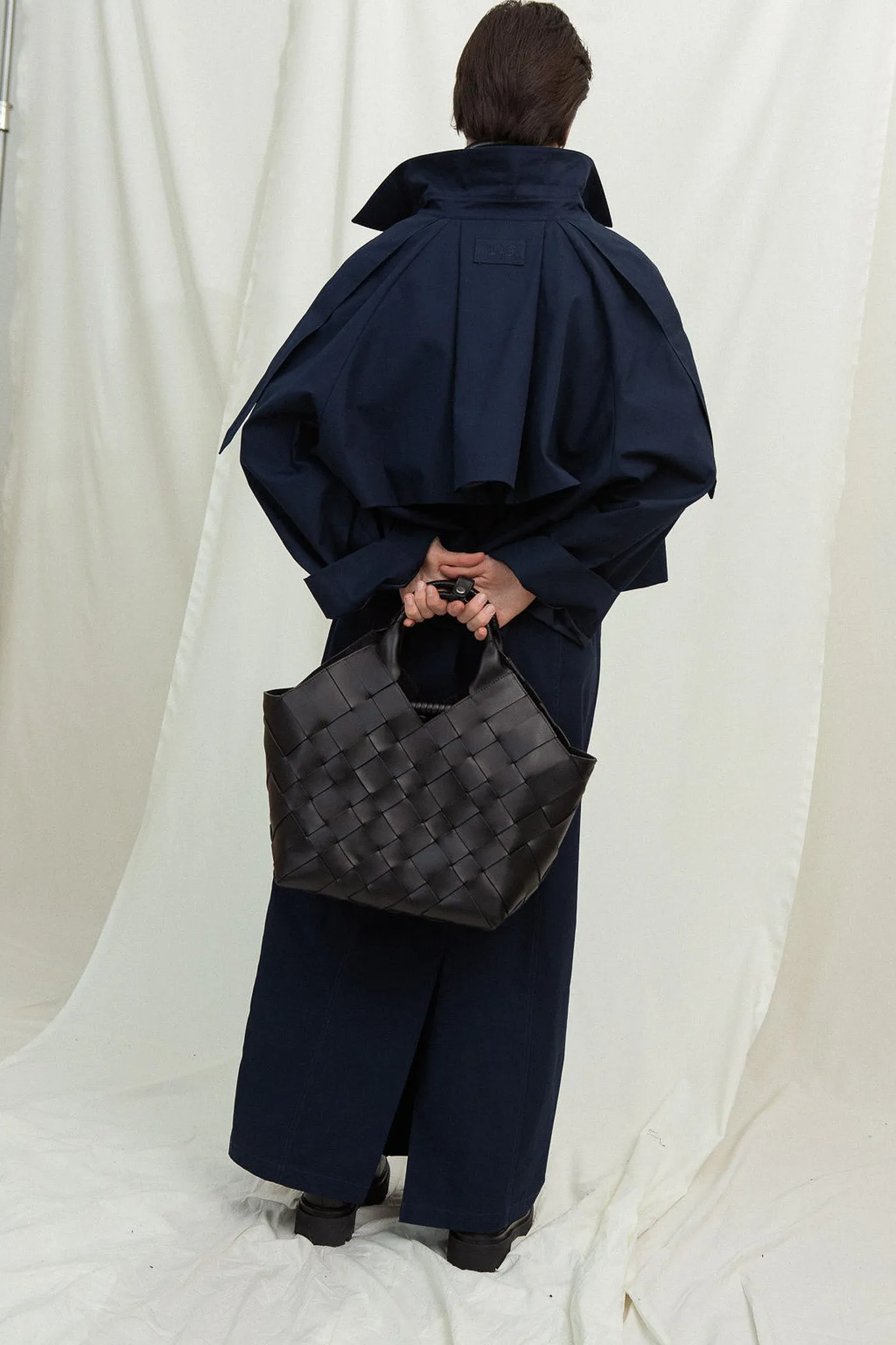 MISU L Kombu Green Mix Shoulder bag