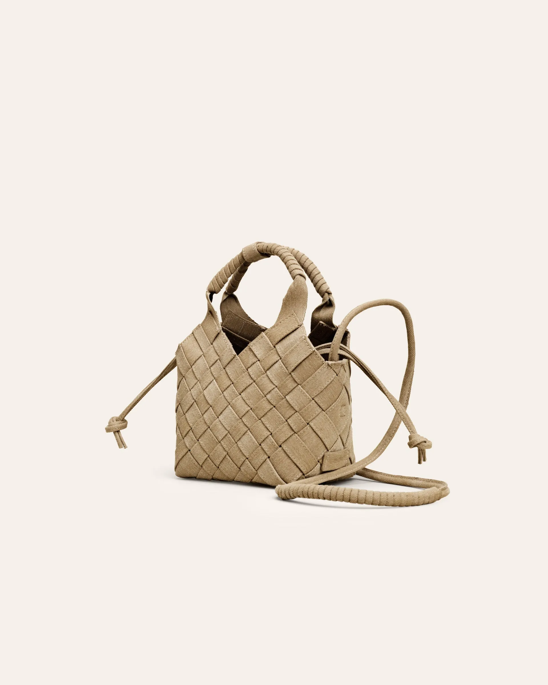 MISU MINI Frapp?? Denim Crossbody bag