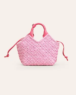 MISU Rose Raffia Shoulder bag