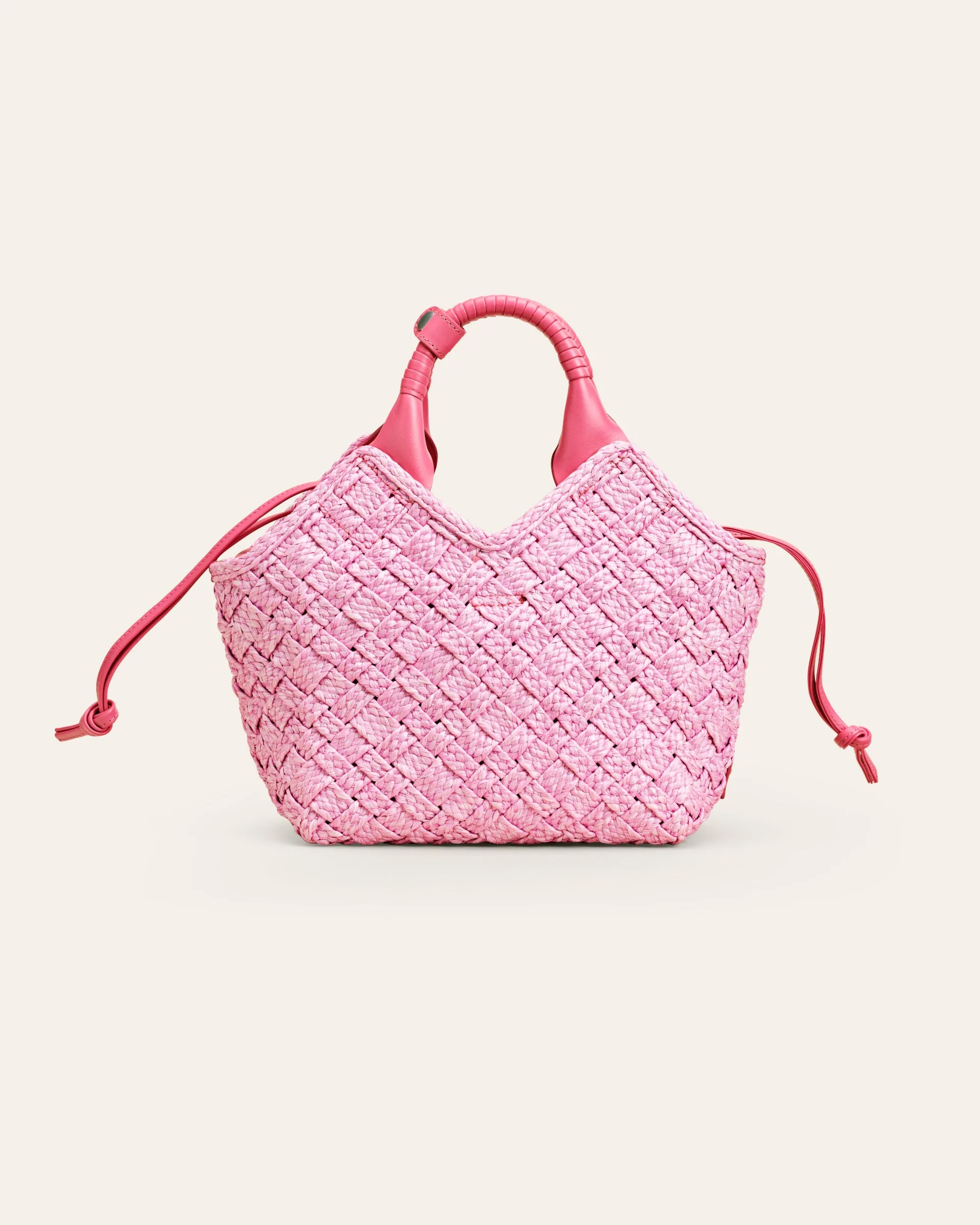 MISU Rose Raffia Shoulder bag