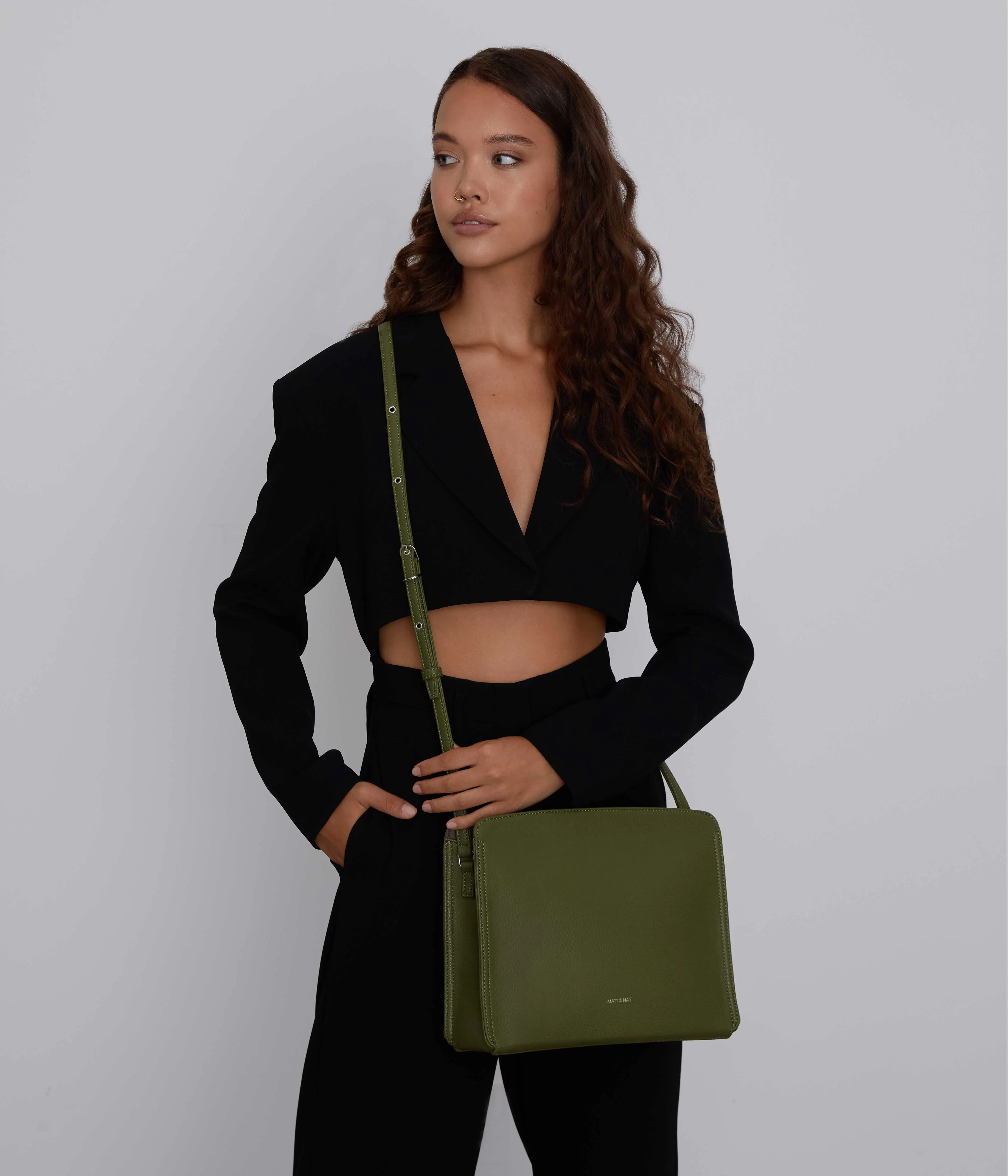 MUE Vegan Crossbody Bag - Purity