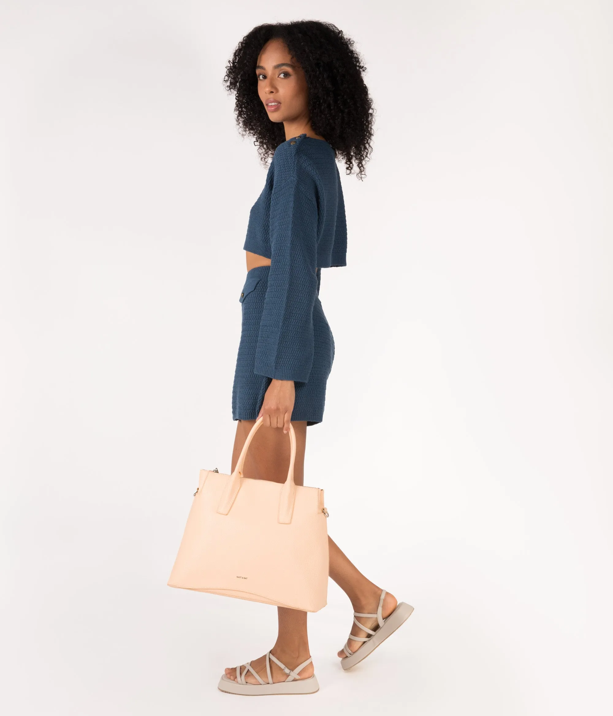 NEVADALG Vegan Satchel - Purity