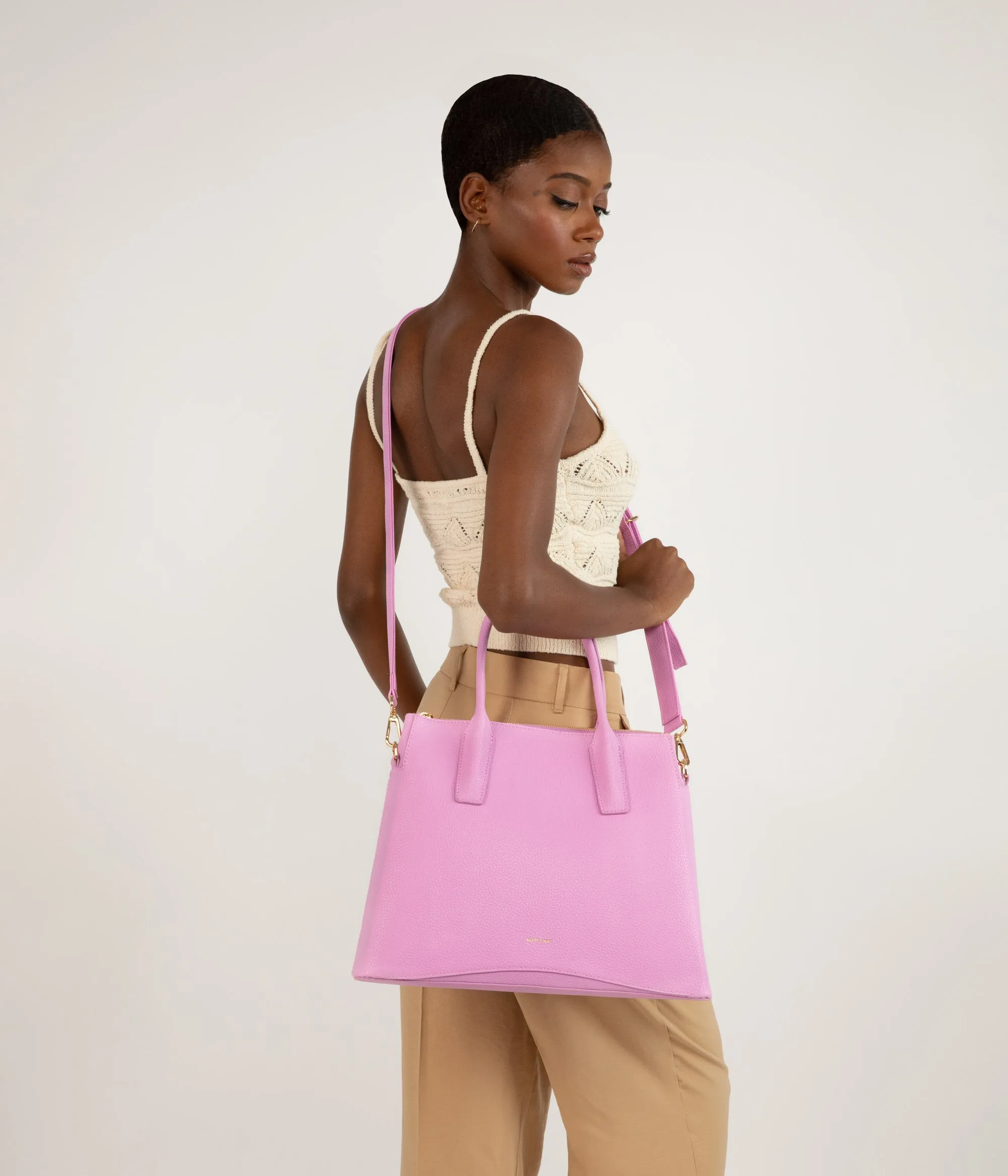 NEVADALG Vegan Satchel - Purity