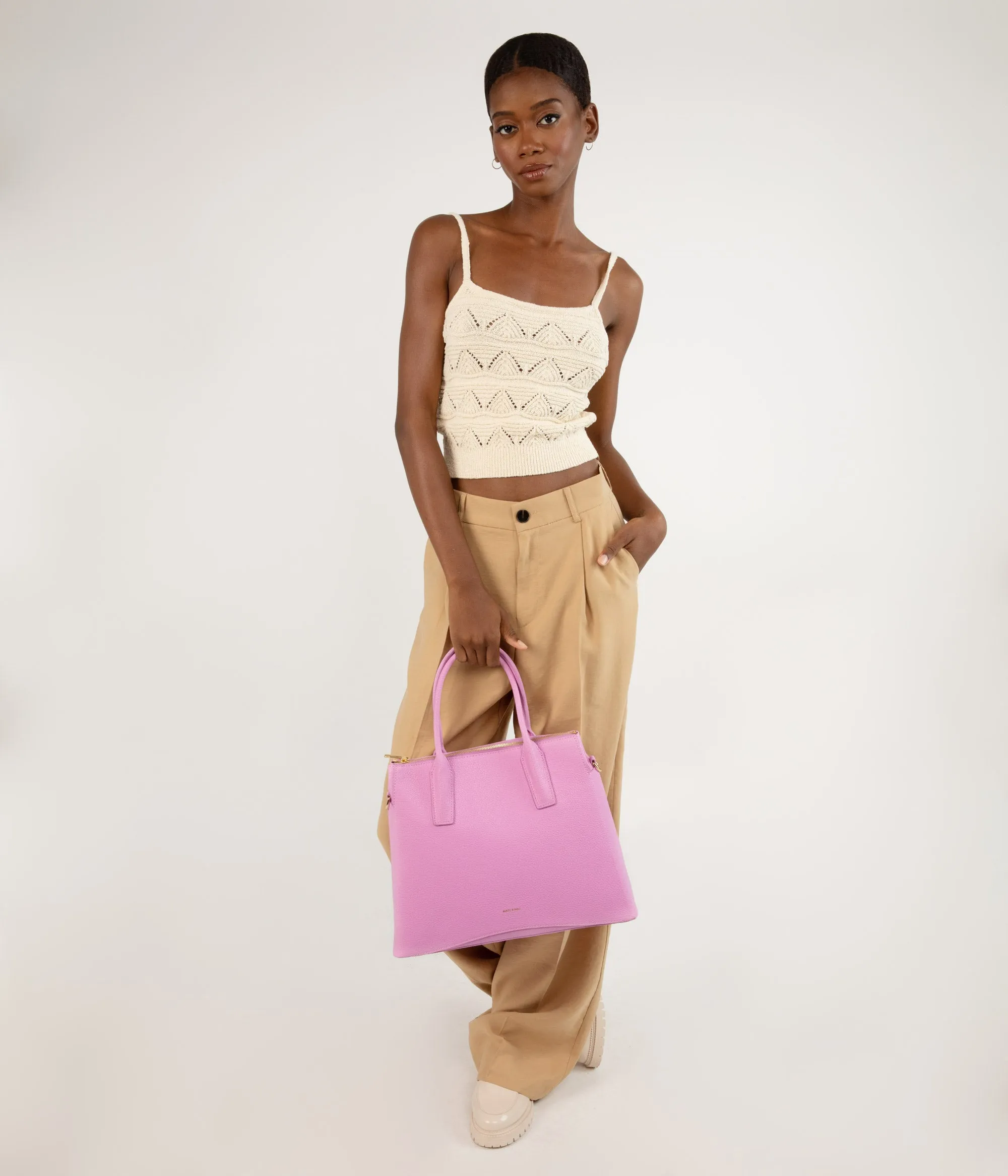 NEVADALG Vegan Satchel - Purity