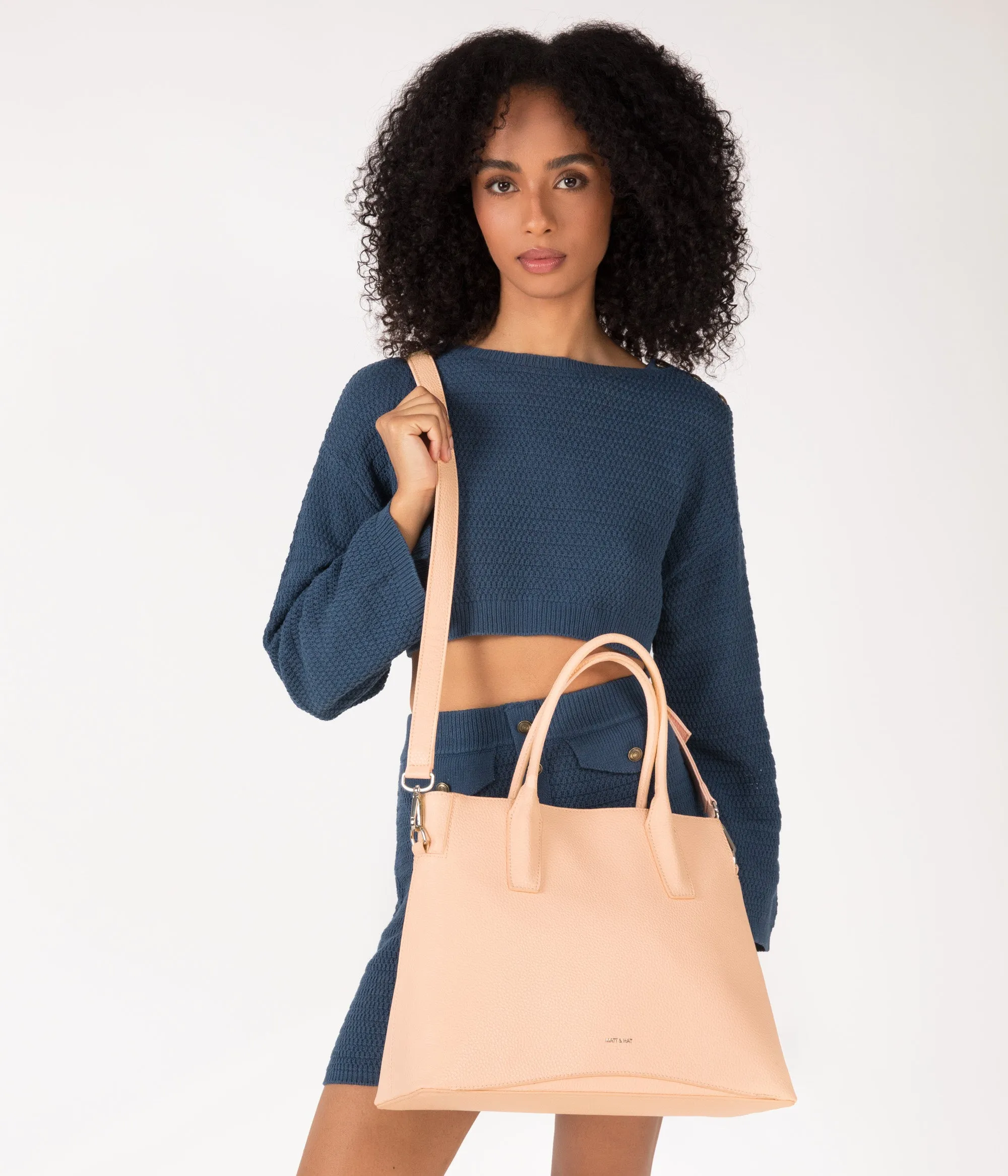 NEVADALG Vegan Satchel - Purity