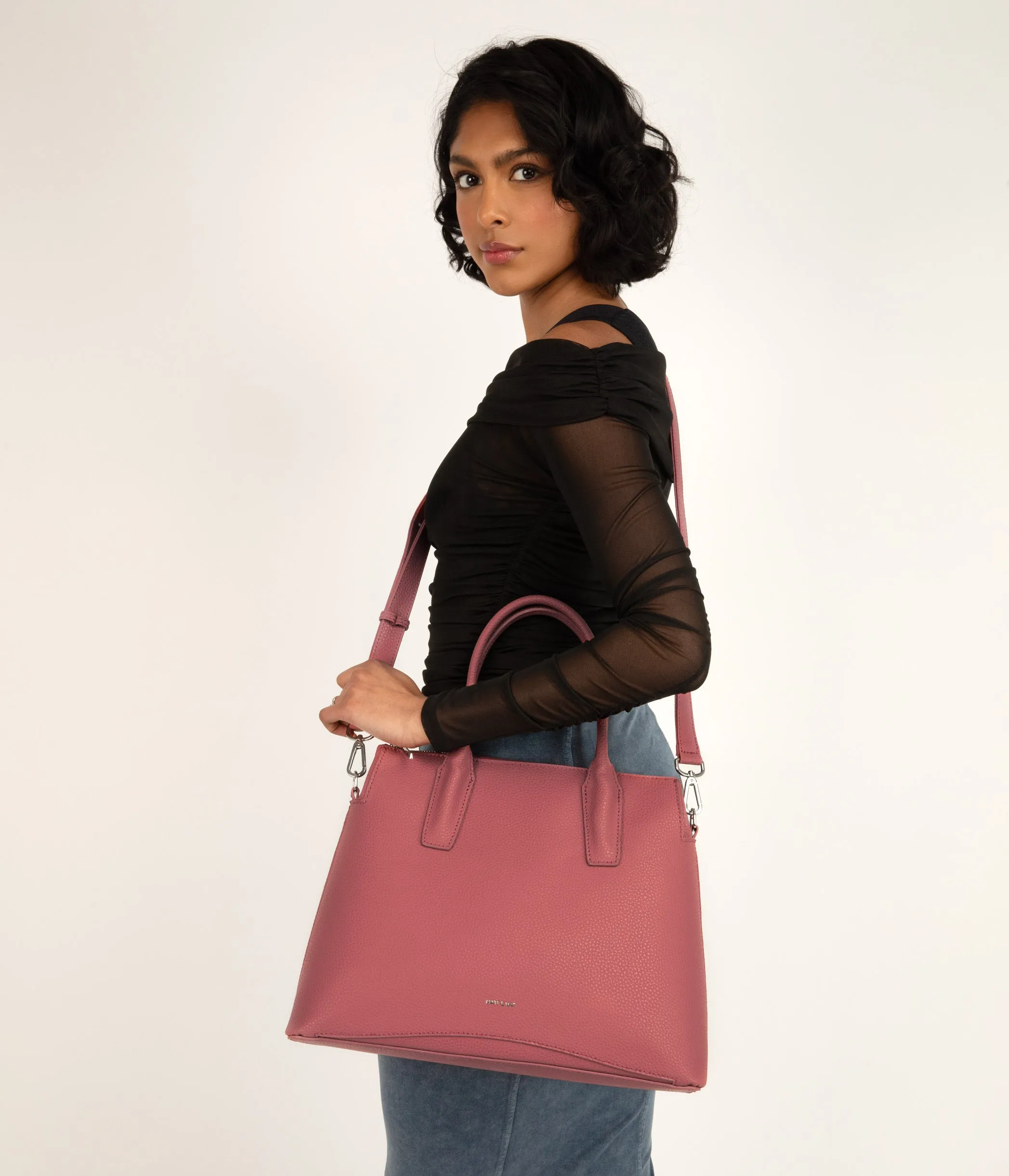 NEVADALG Vegan Satchel - Purity