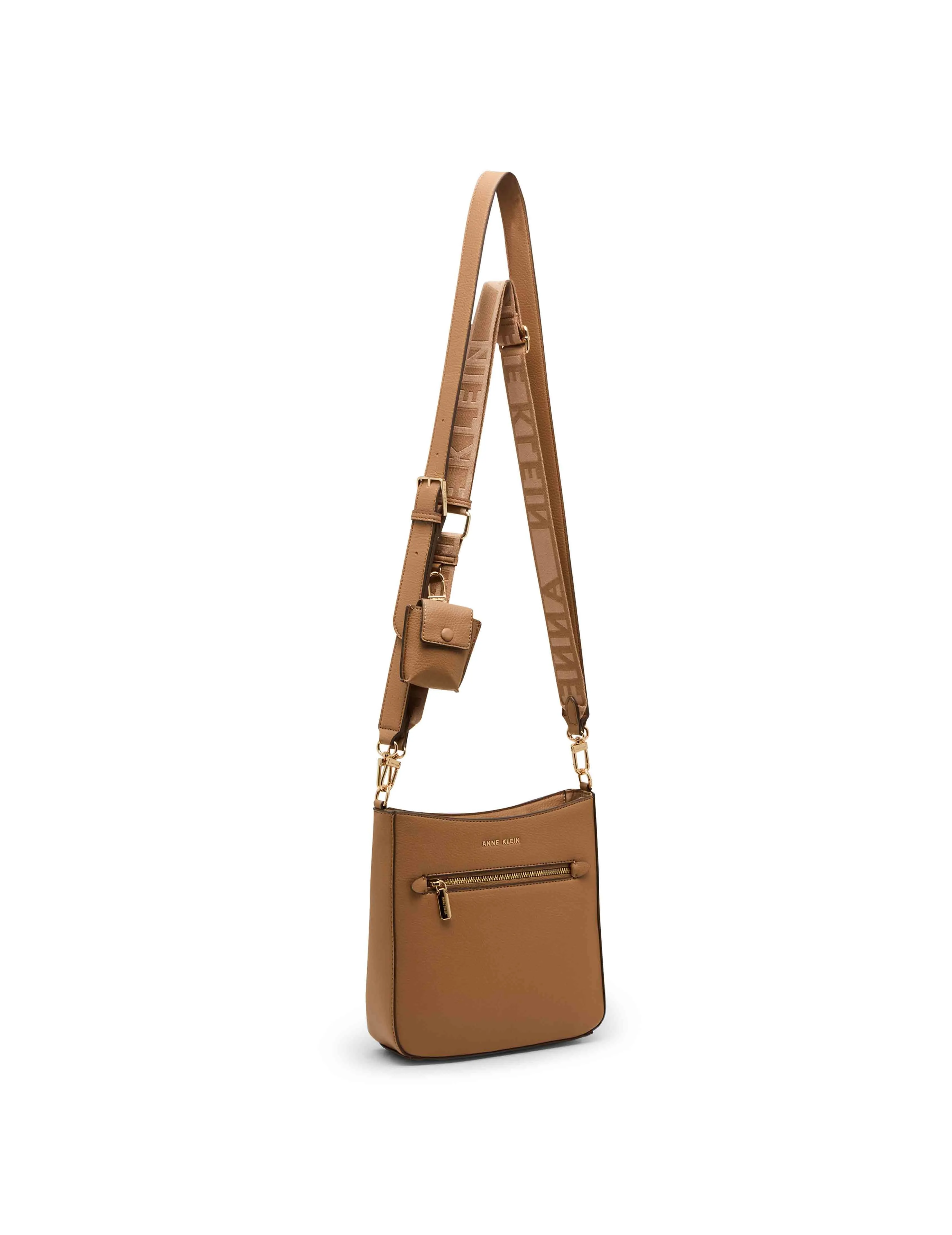 North South Crossbody With 2 Detachable Straps, Web & Standard