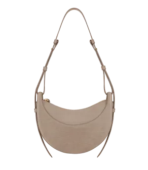 Numro Dix - Crocodile Nubuck Taupe