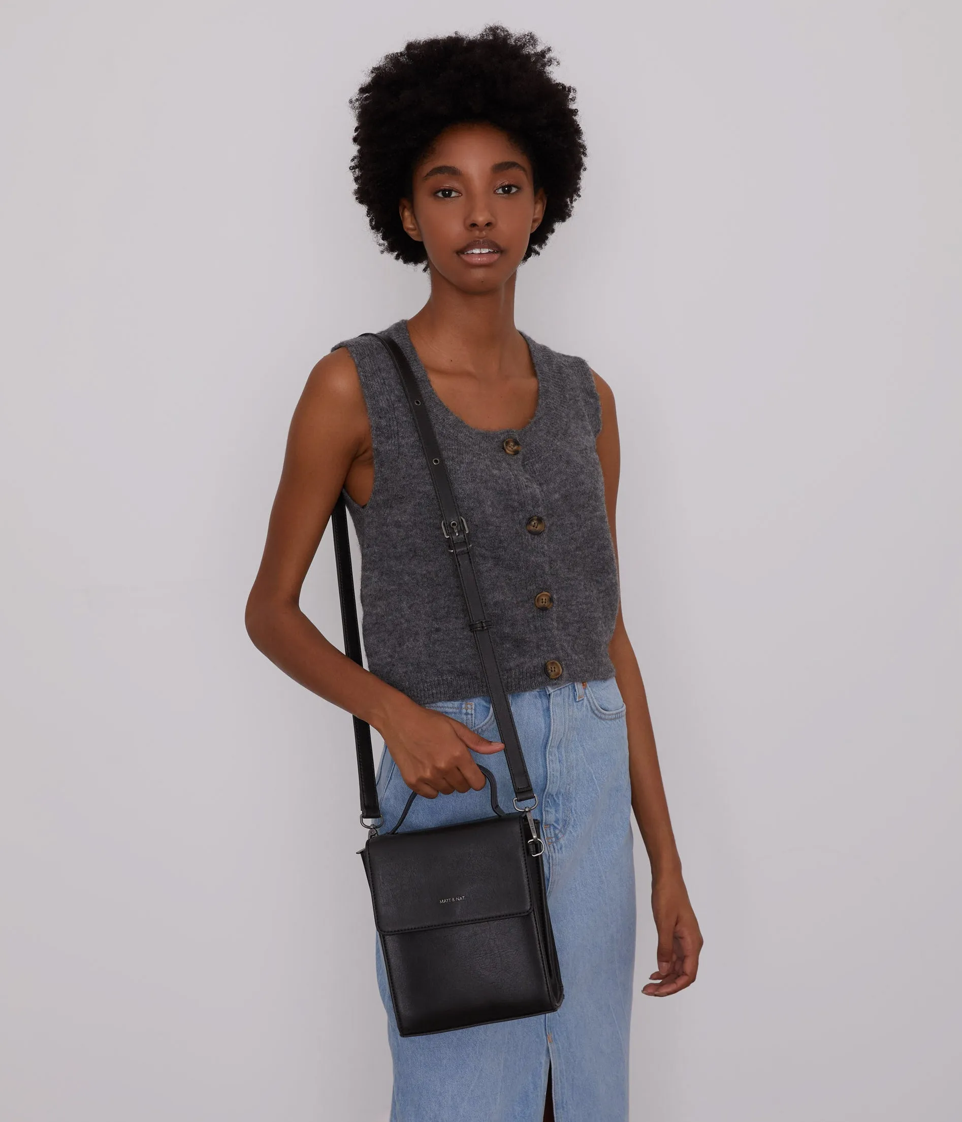 OKA Vegan Crossbody Bag - Vintage