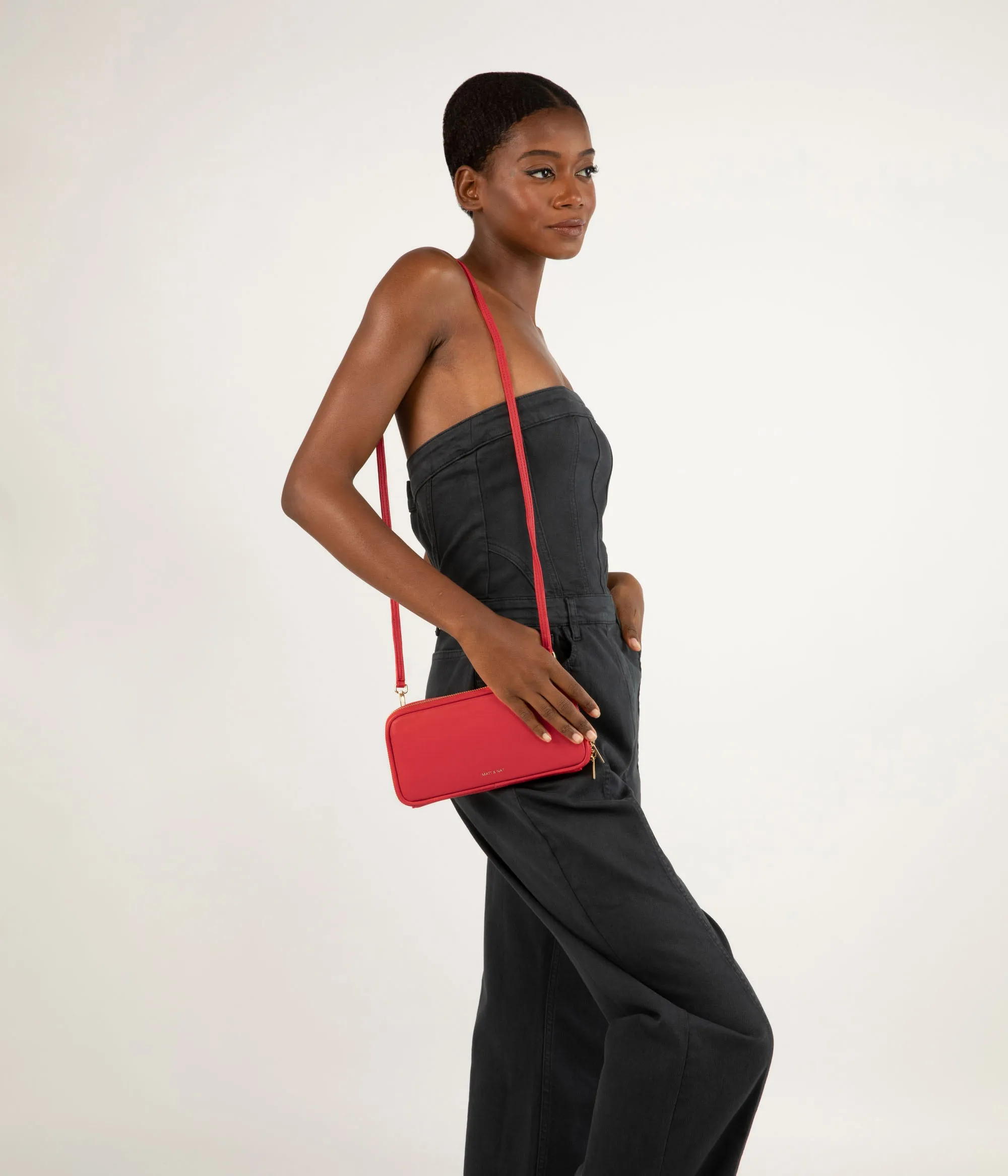 OLIV Vegan Crossbody Wallet - Sol