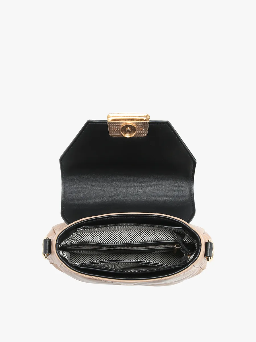 Ollie Vegan Quilted Crossbody